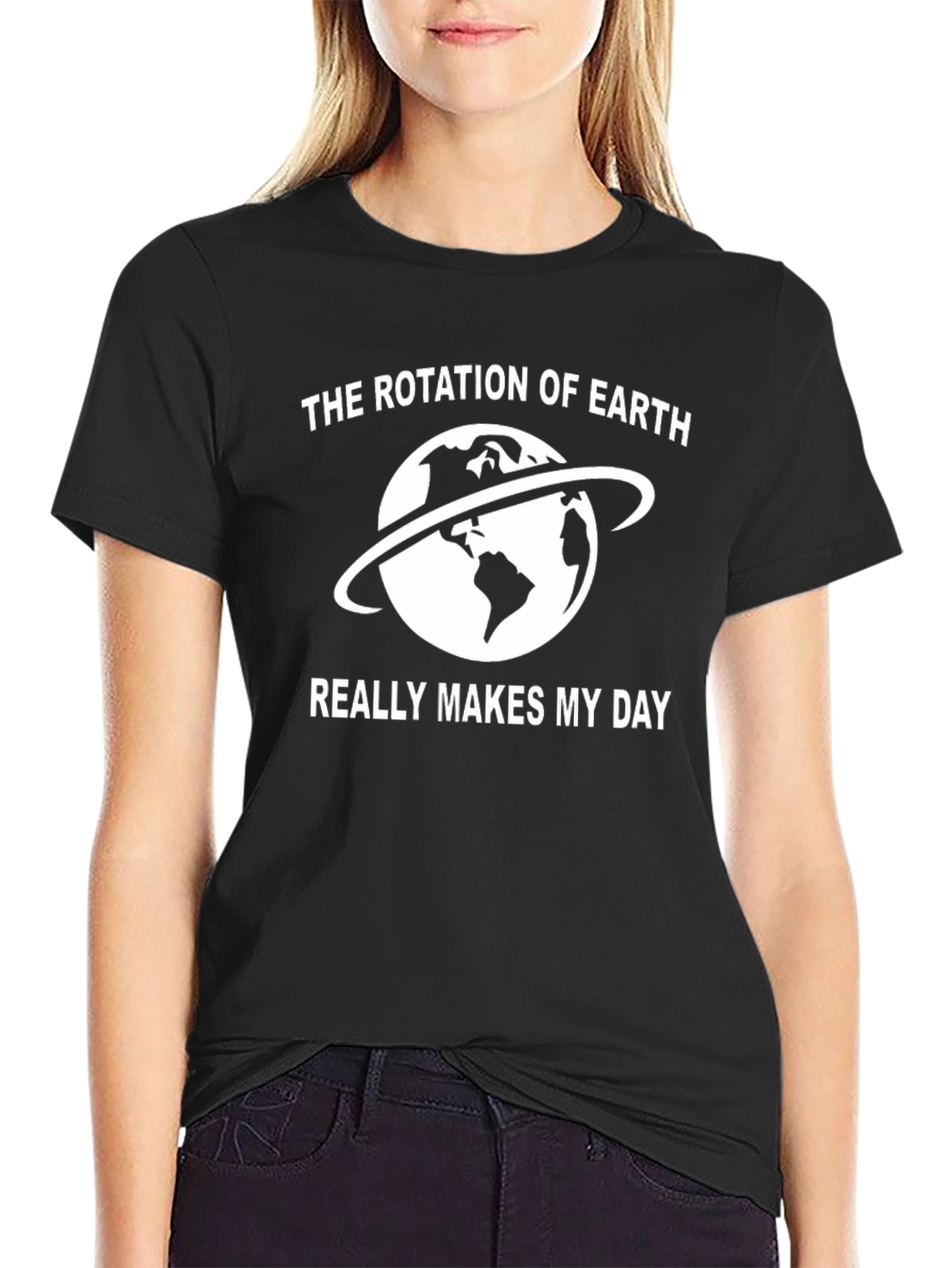 Rotation of Earth T-Shirt - Science Humor Tee