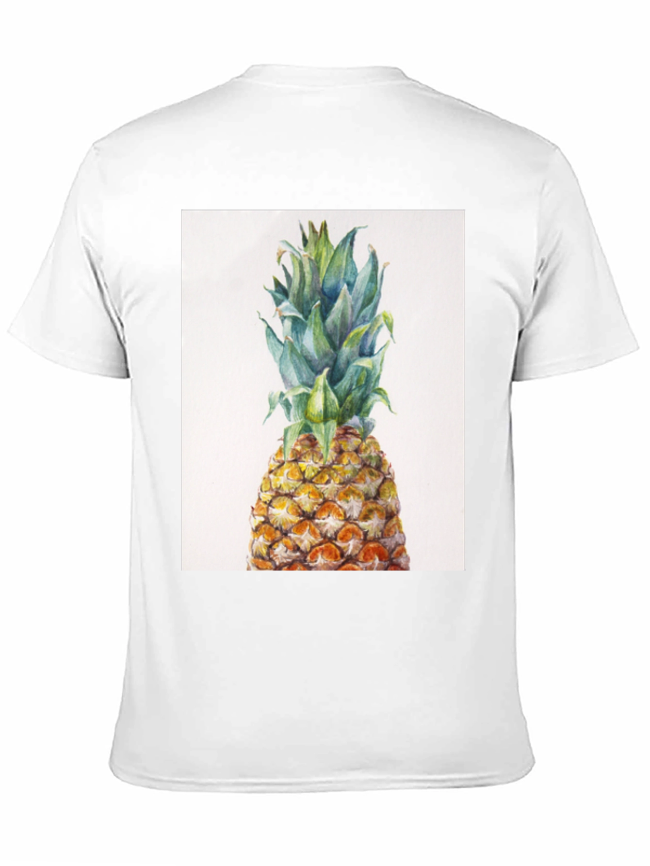 Pineapple Graphic Tee - Tropical Fruit Design