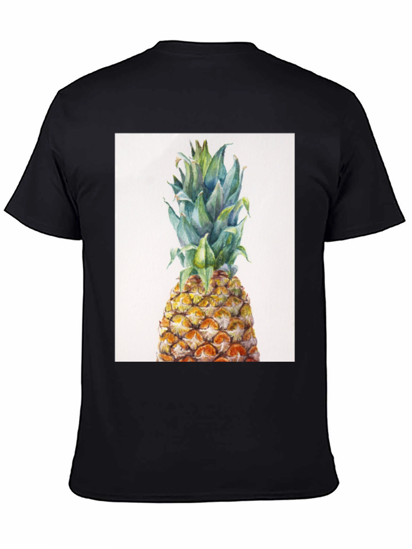 Pineapple Graphic Tee - Tropical Fruit Design