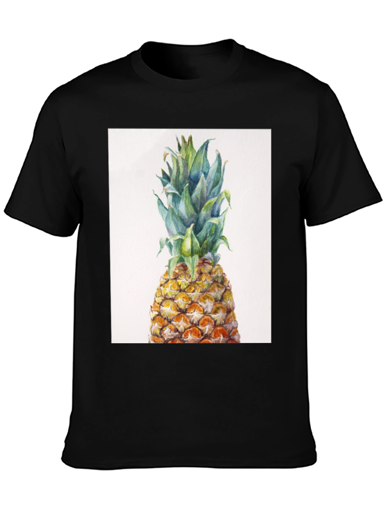 Pineapple Graphic Tee - Tropical Fruit Design