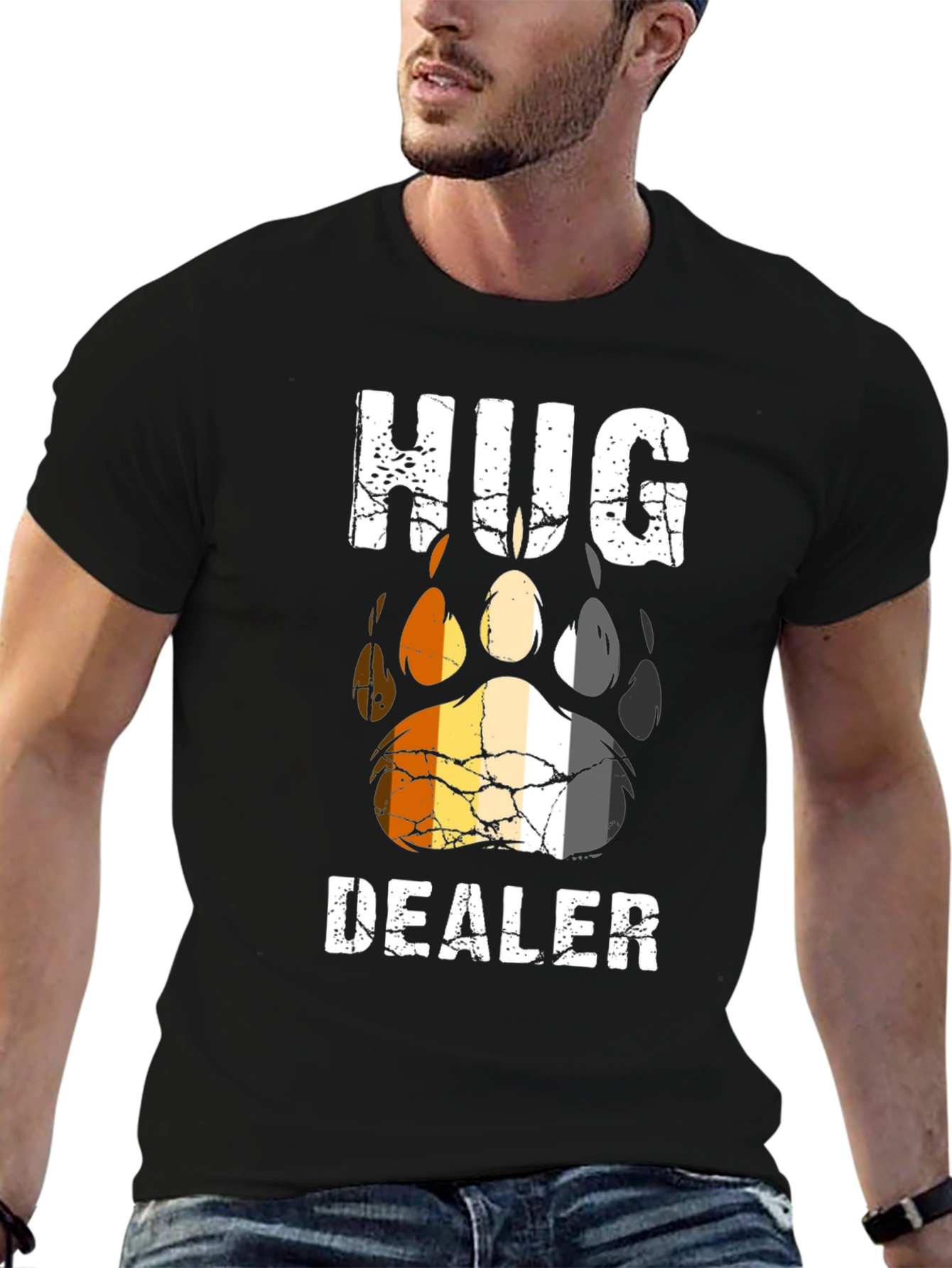 Hug Dealer Bear Paw T-Shirt