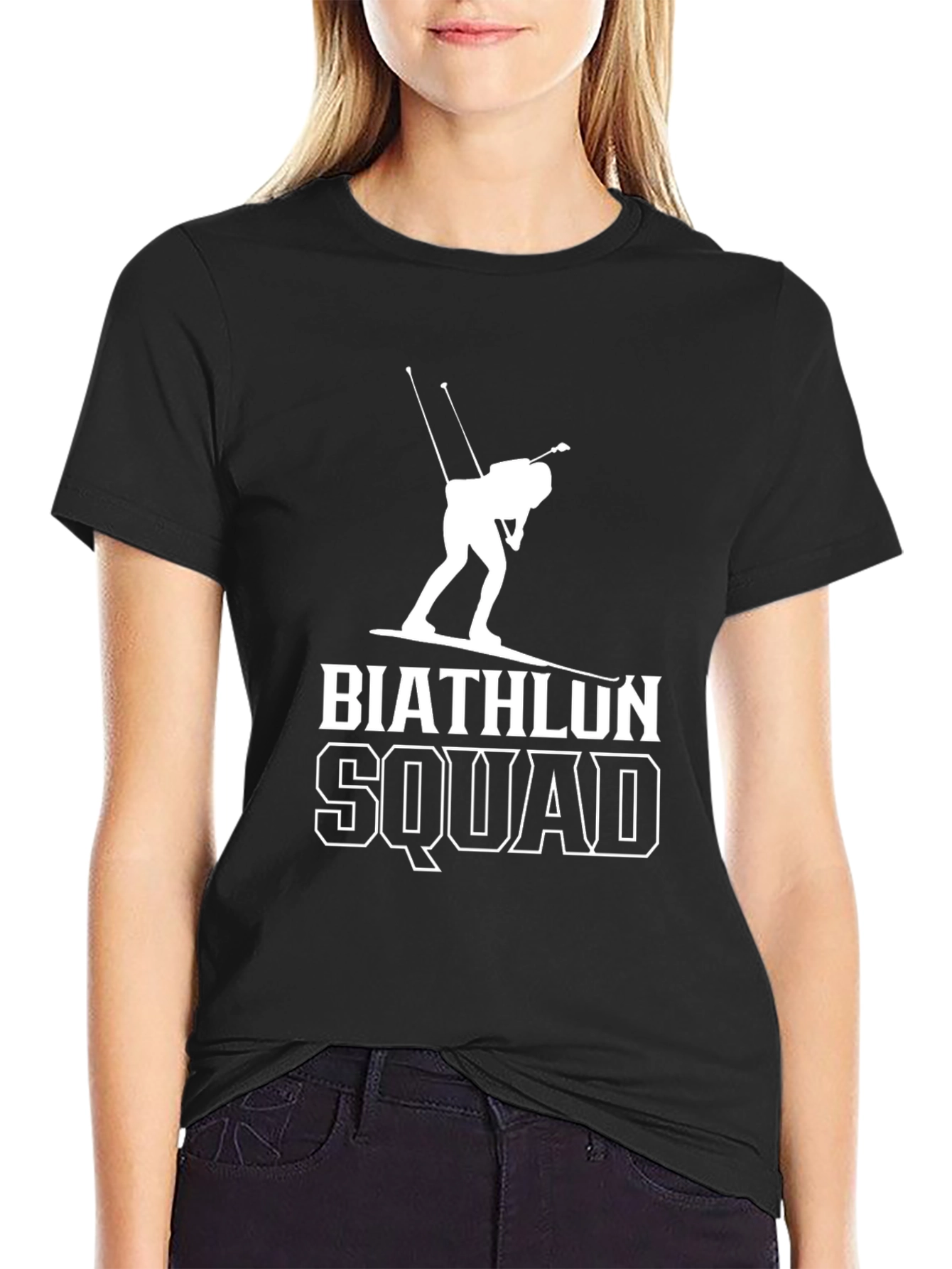 Biathlon Squad Graphic Tee - Athletic Style