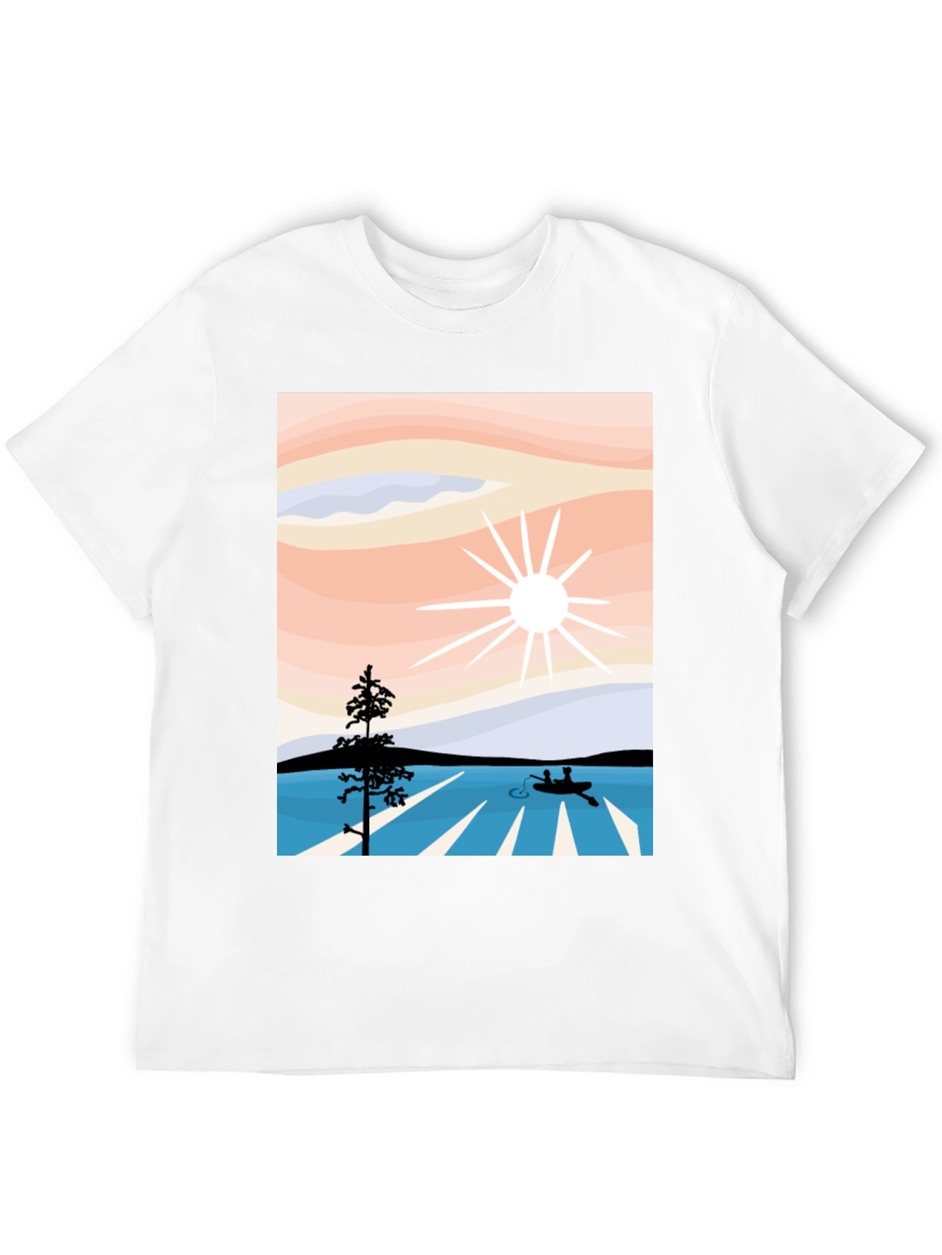 Nature Scenery Graphic T-Shirt
