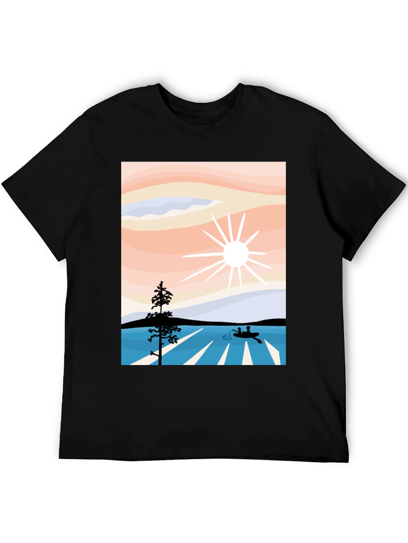 Nature Scenery Graphic T-Shirt