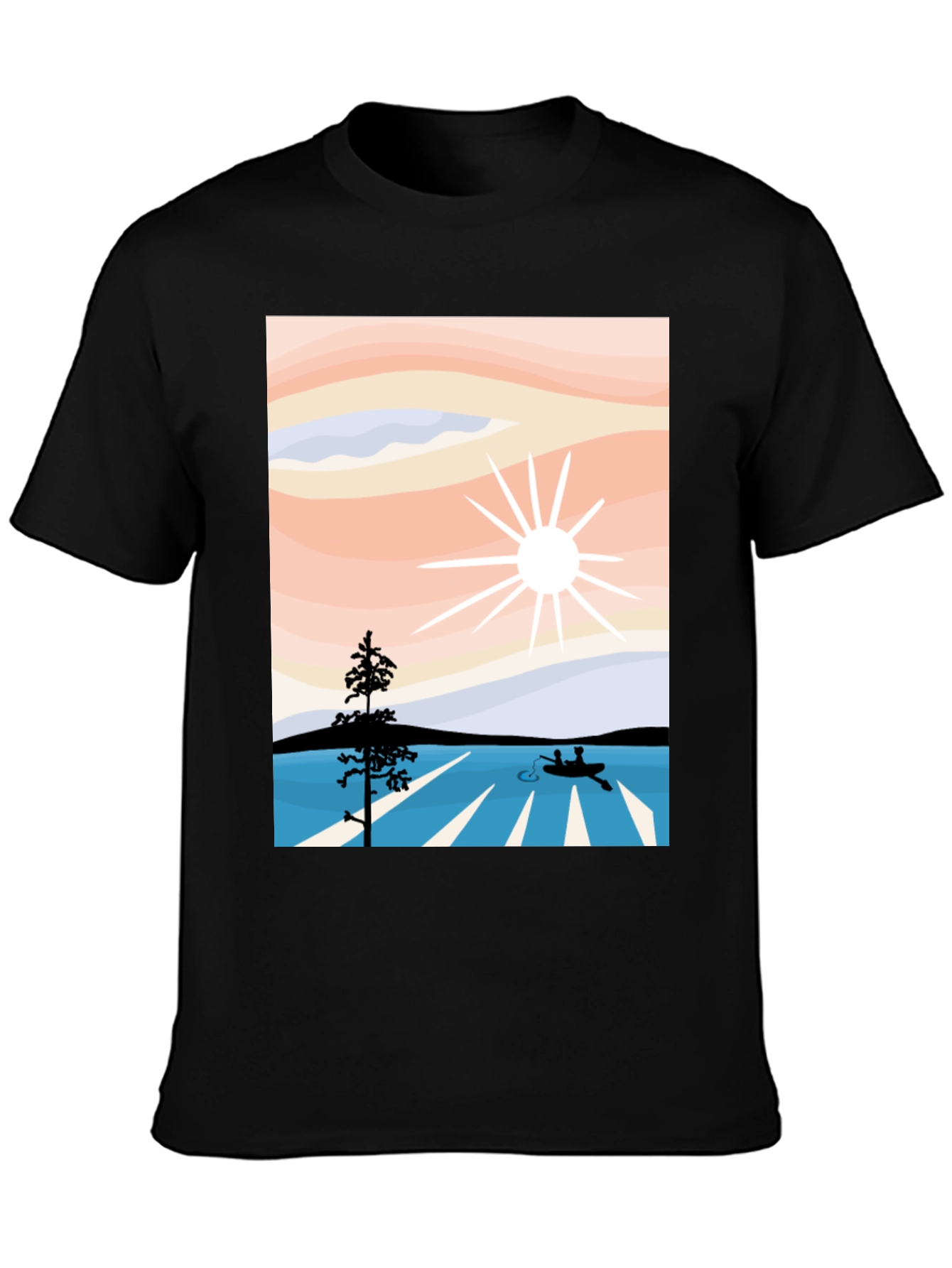 Nature Scenery Graphic T-Shirt