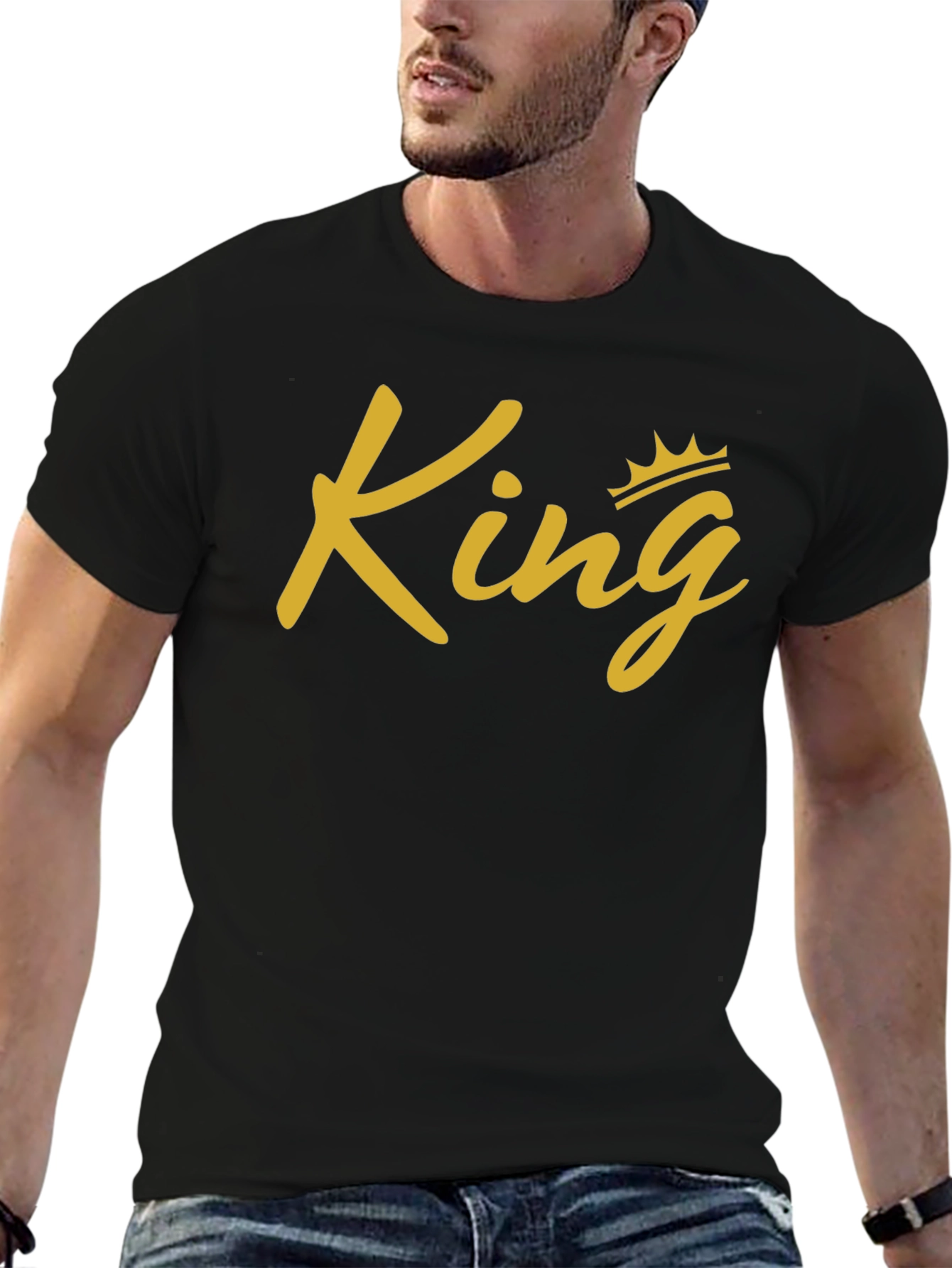King Graphic Tee - Stylish Mens T-Shirt