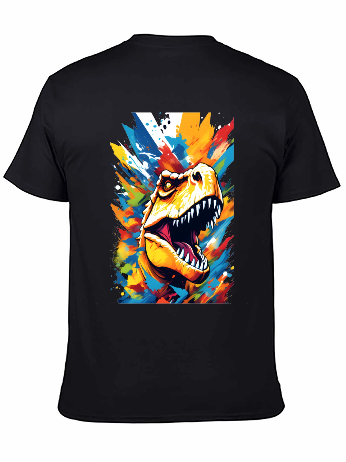 Colorful Dinosaur Graphic Tee