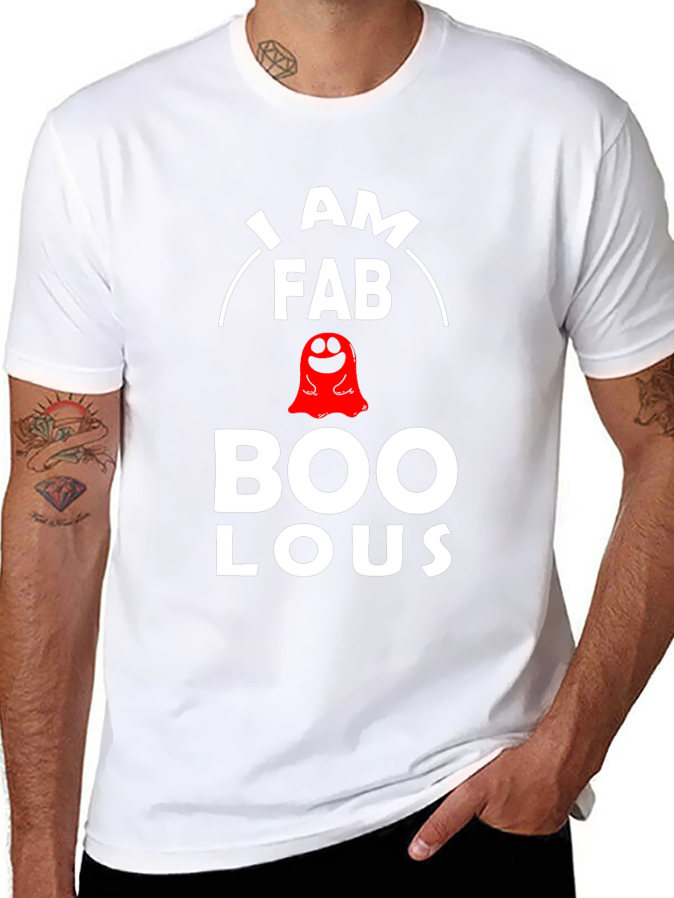 I am Fab Boo Lous Halloween T-Shirt