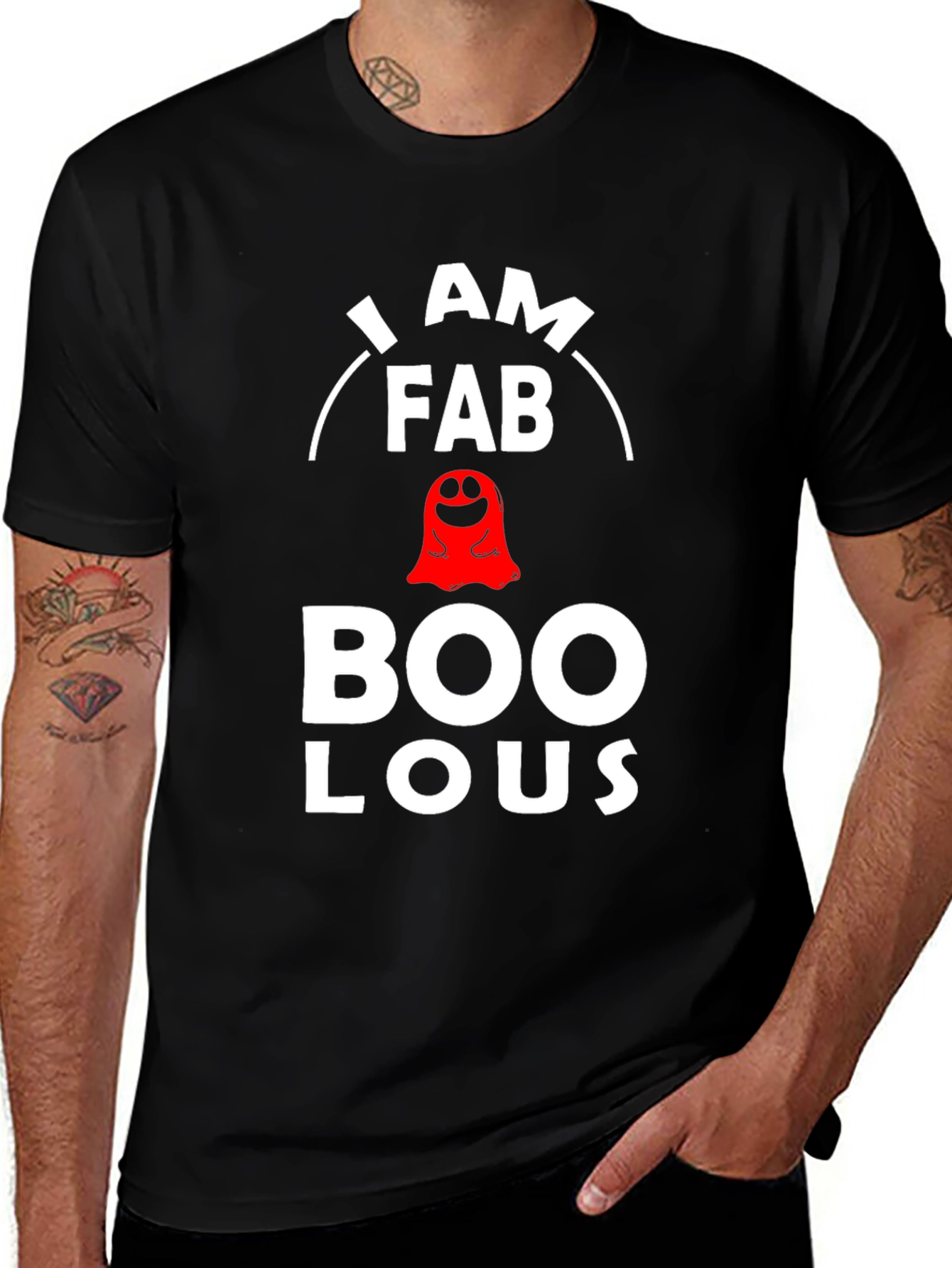 I am Fab Boo Lous Halloween T-Shirt