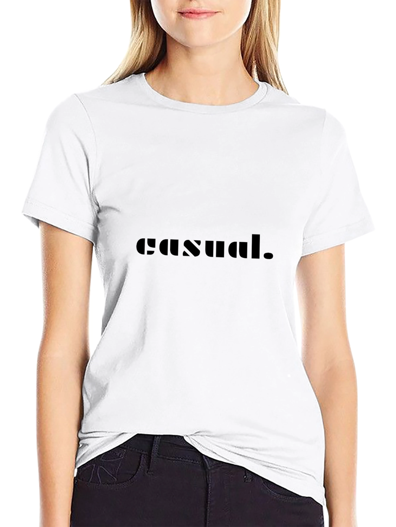 Casual Black T-Shirt