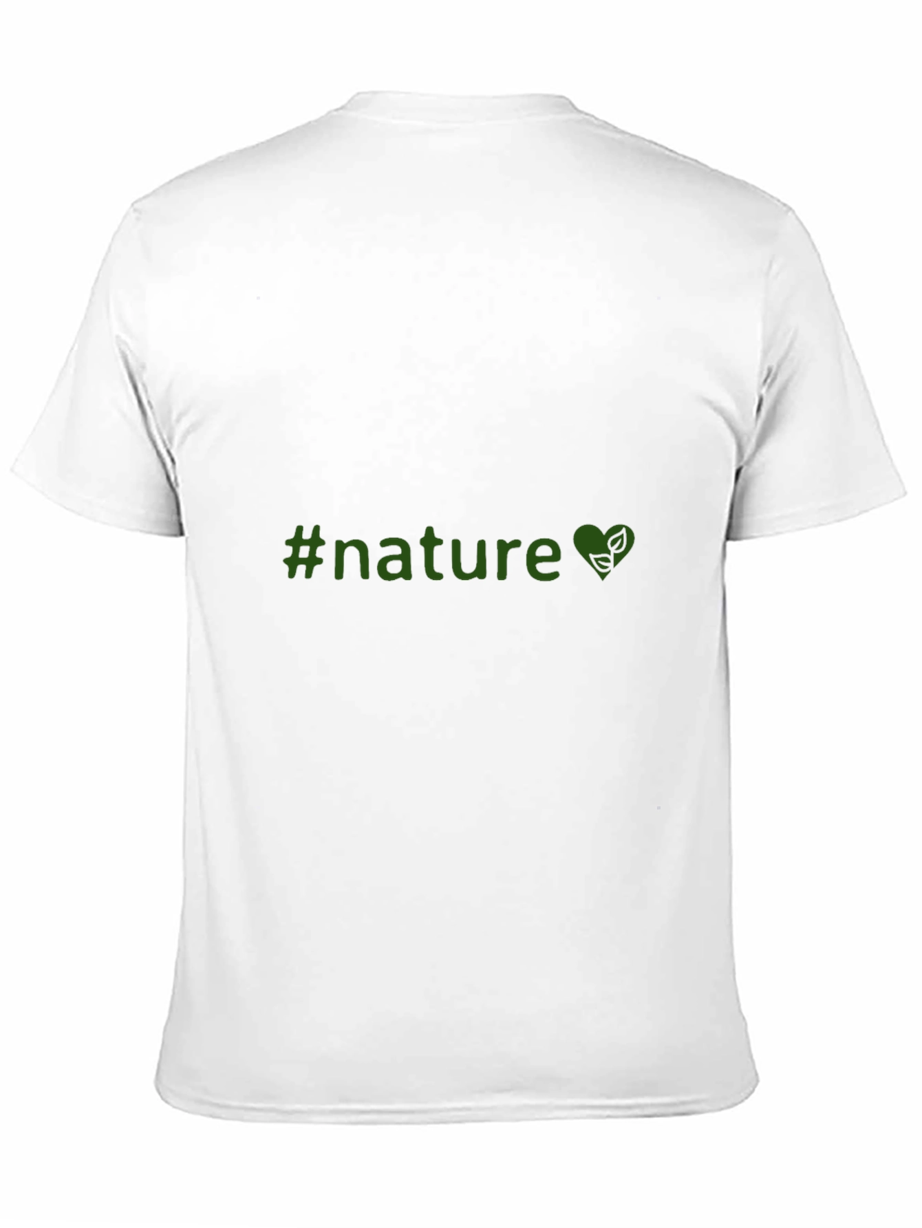 Nature Graphic Tee - Black Cotton Blend