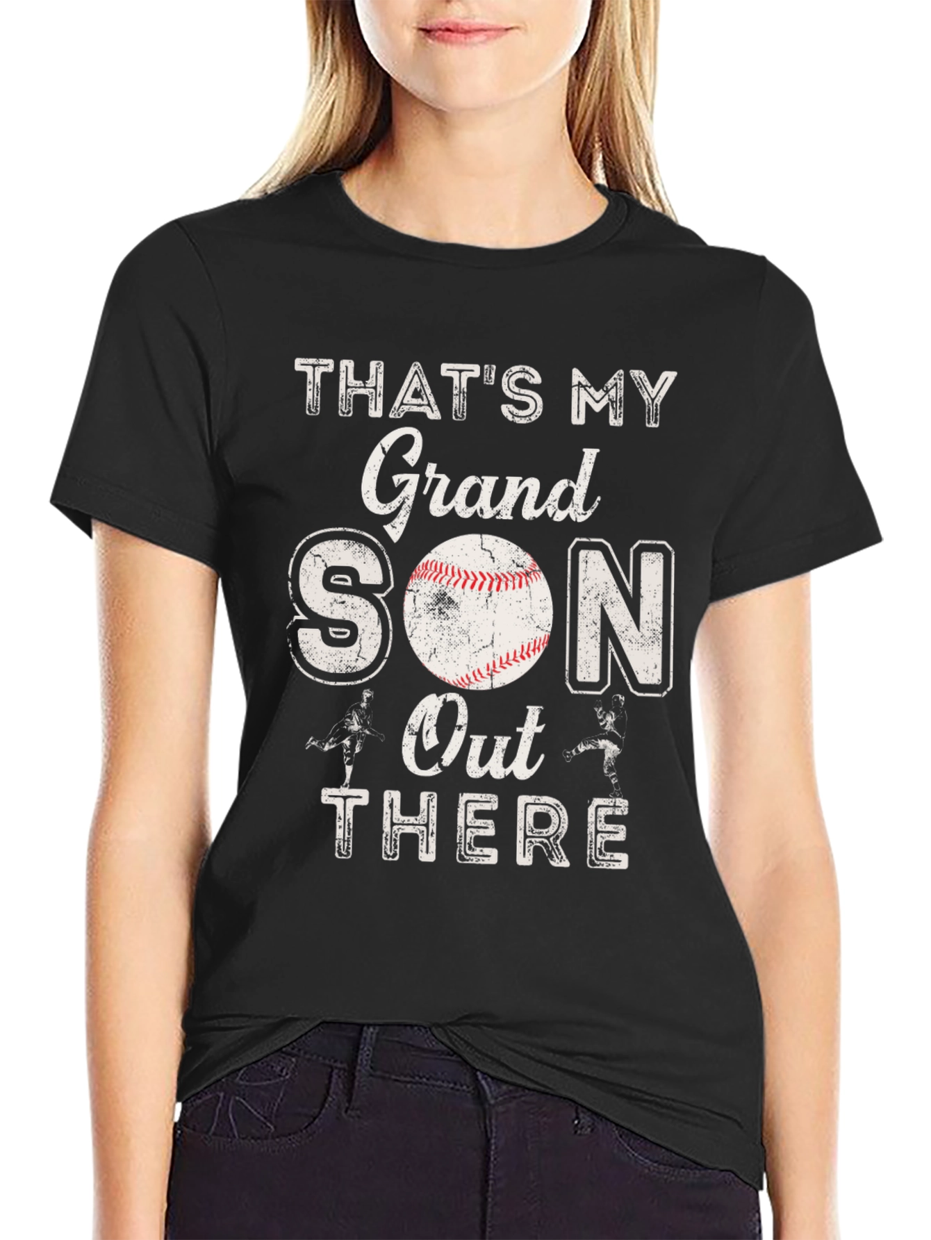 Grandson Baseball T-Shirt - Proud Grandparent Gift