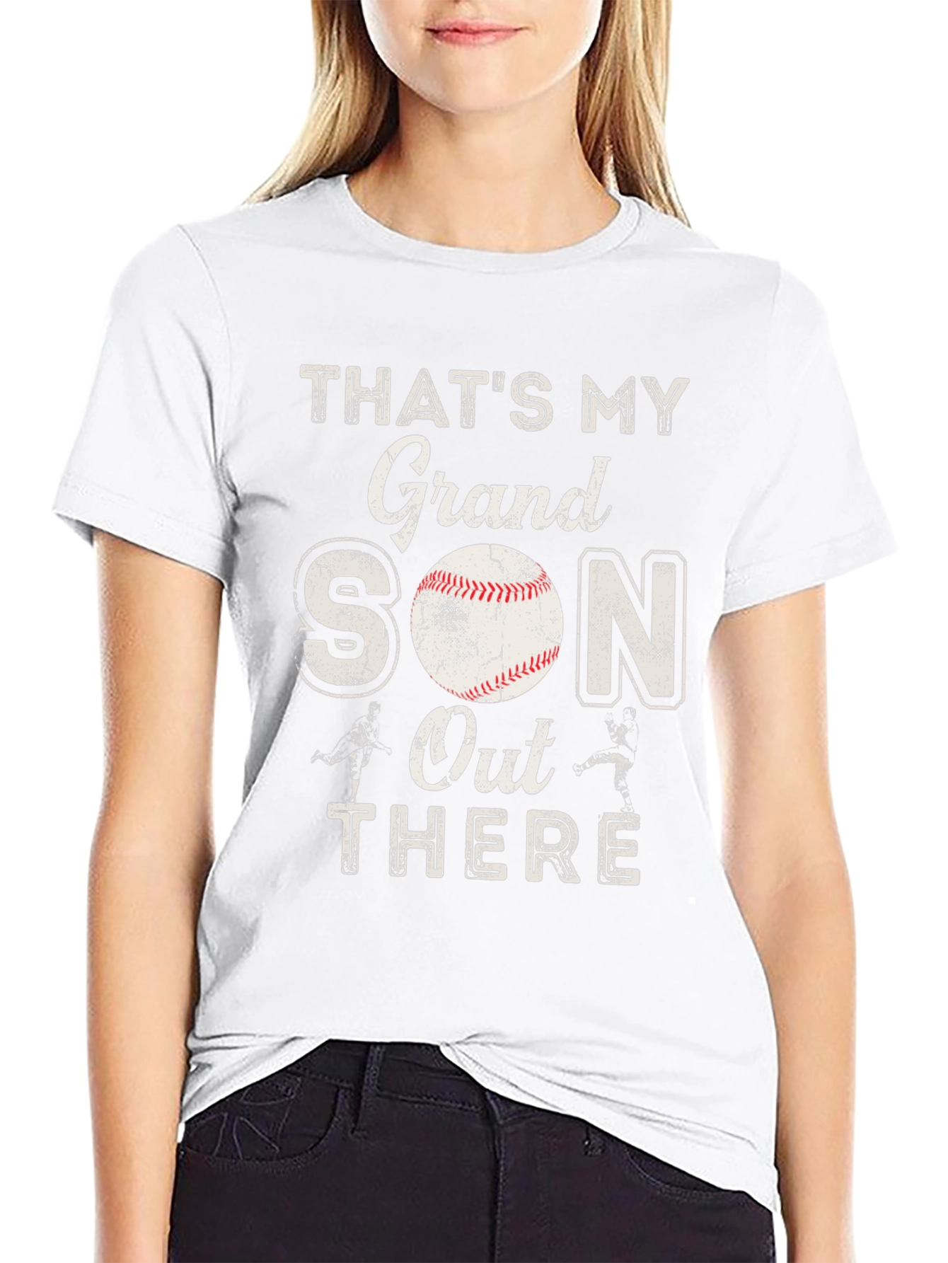 Grandson Baseball T-Shirt - Proud Grandparent Gift