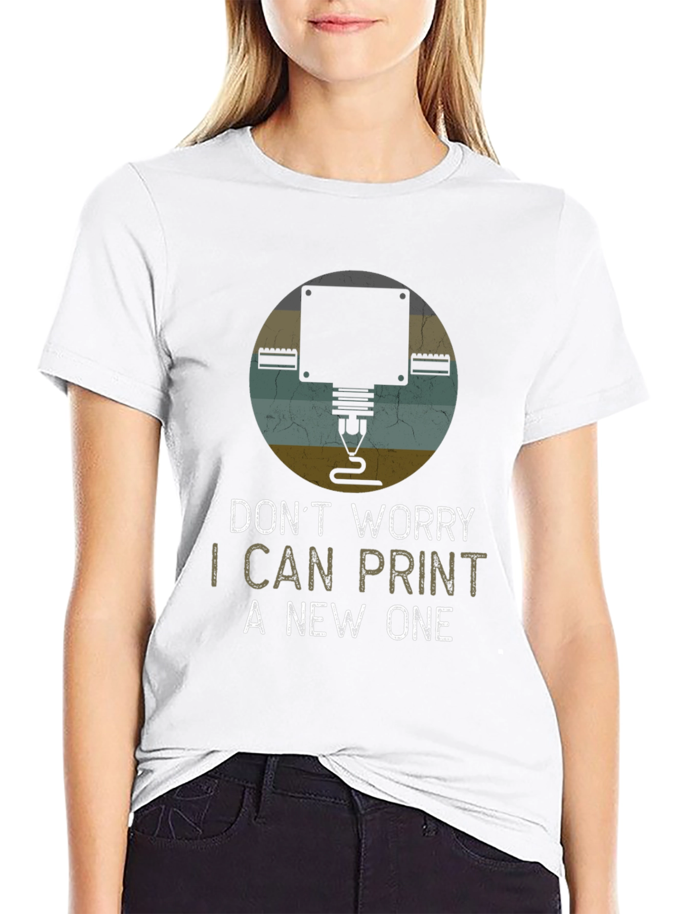 I Can Print A New One 3D Printing T-Shirt
