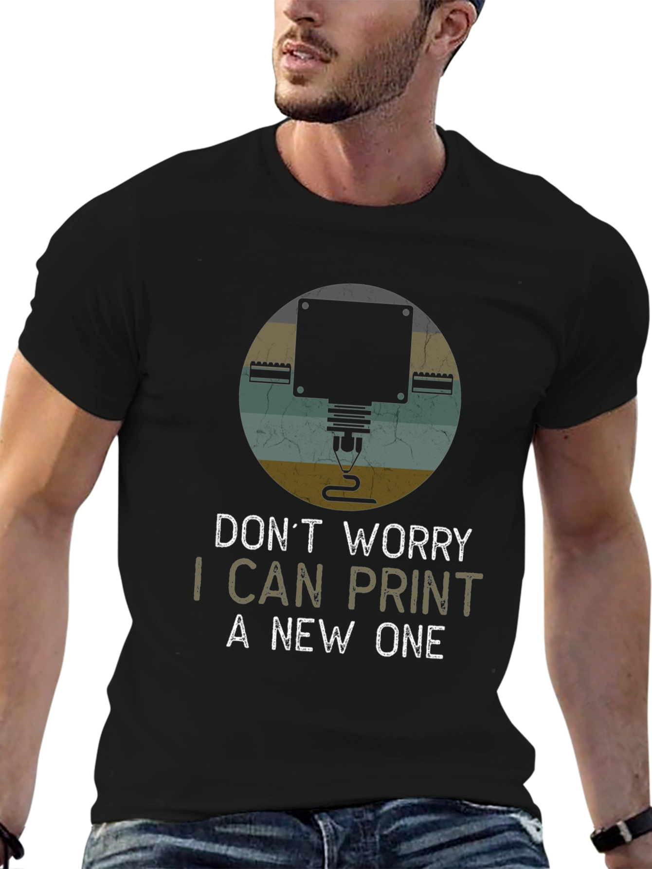 I Can Print A New One 3D Printing T-Shirt