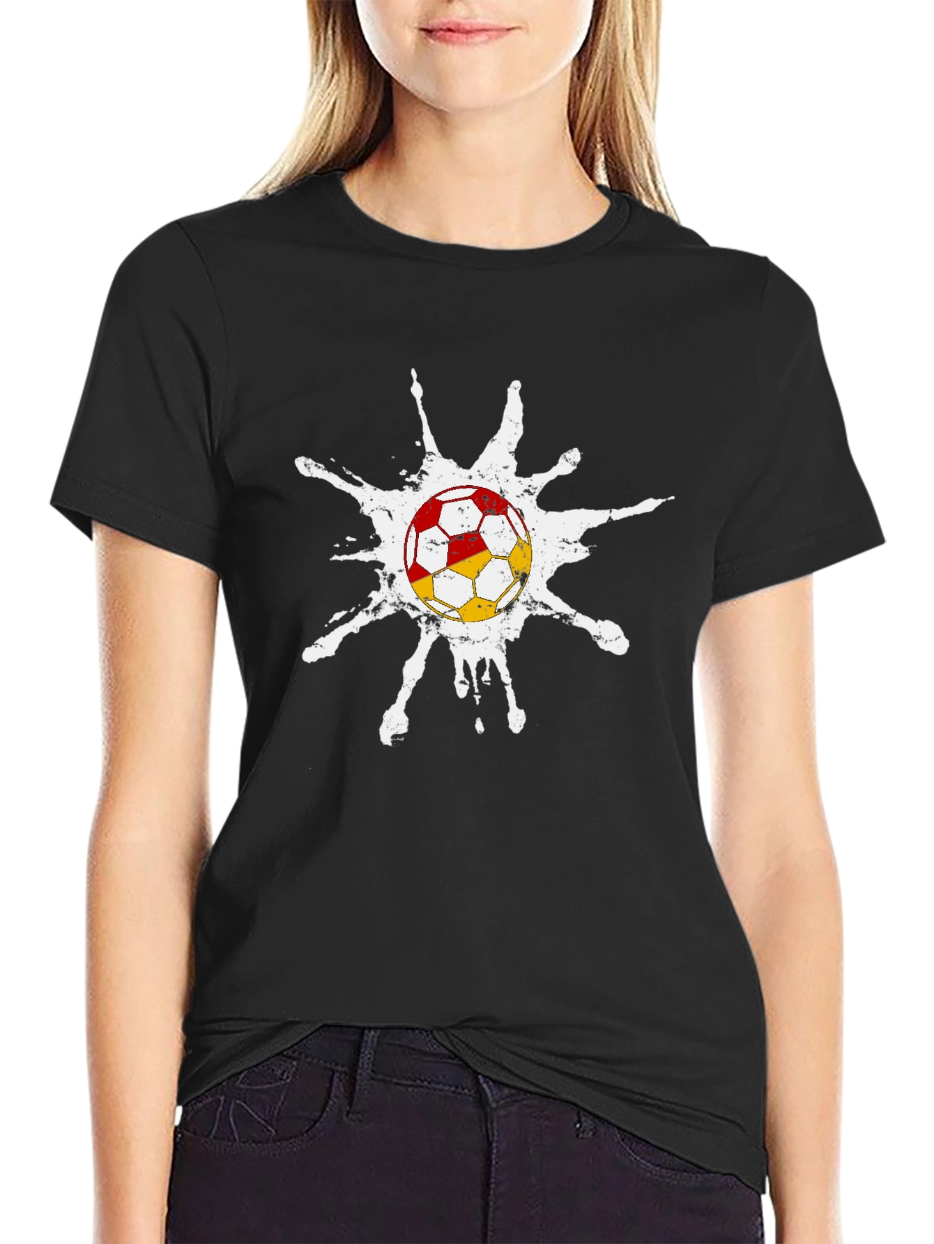 Soccer Splash T-Shirt - Unique Graphic Tee