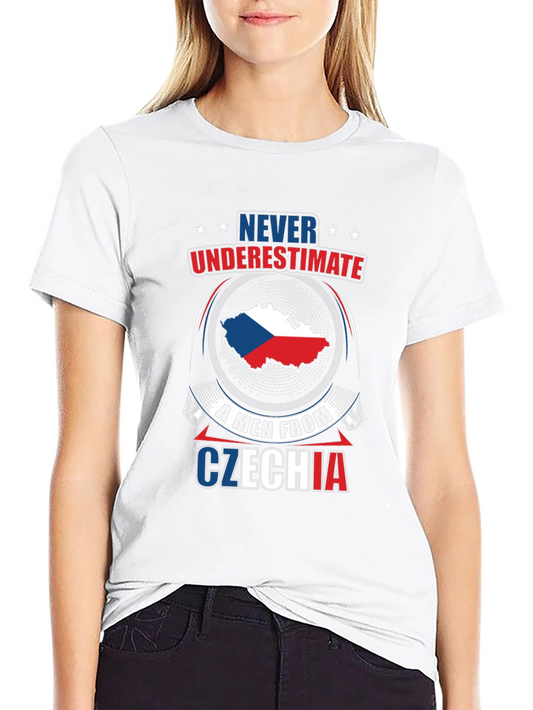 Czechia Pride T-Shirt - Never Underestimate