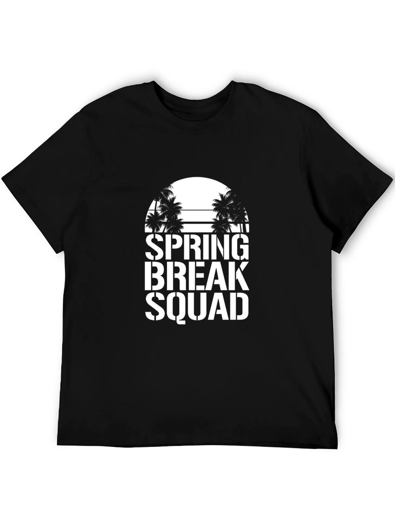 Spring Break Squad Black T-Shirt