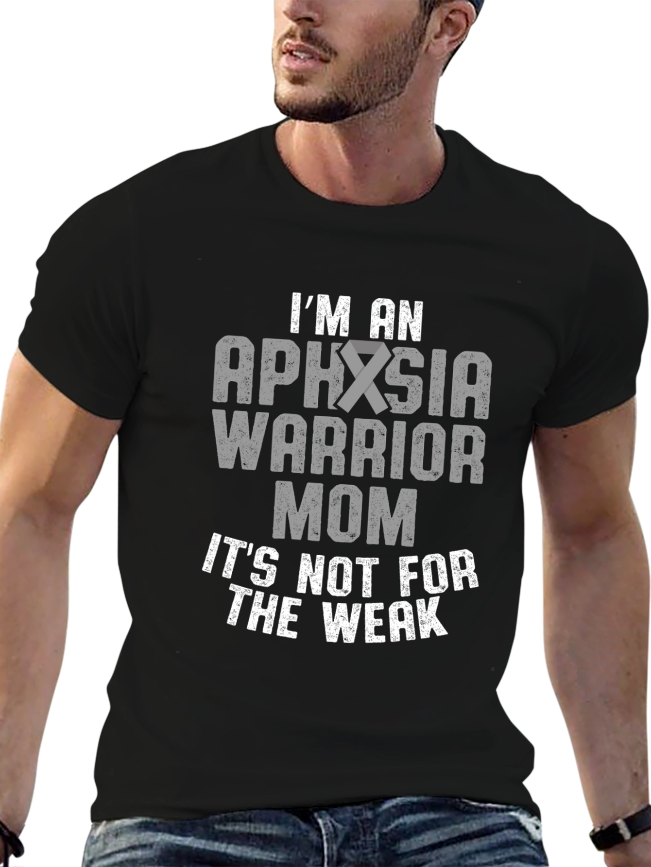 Aphasia Warrior Mom Graphic Tee