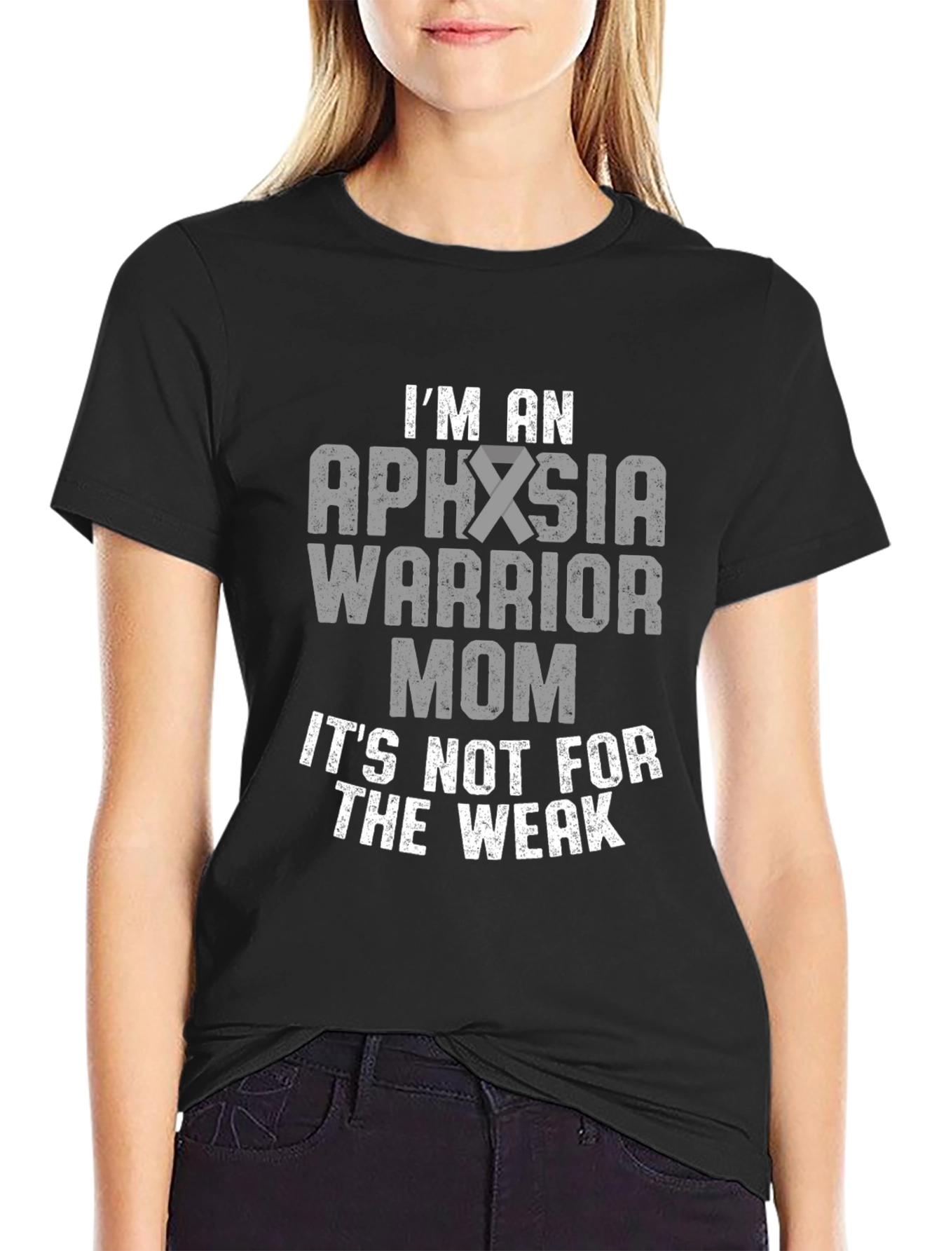Aphasia Warrior Mom Graphic Tee