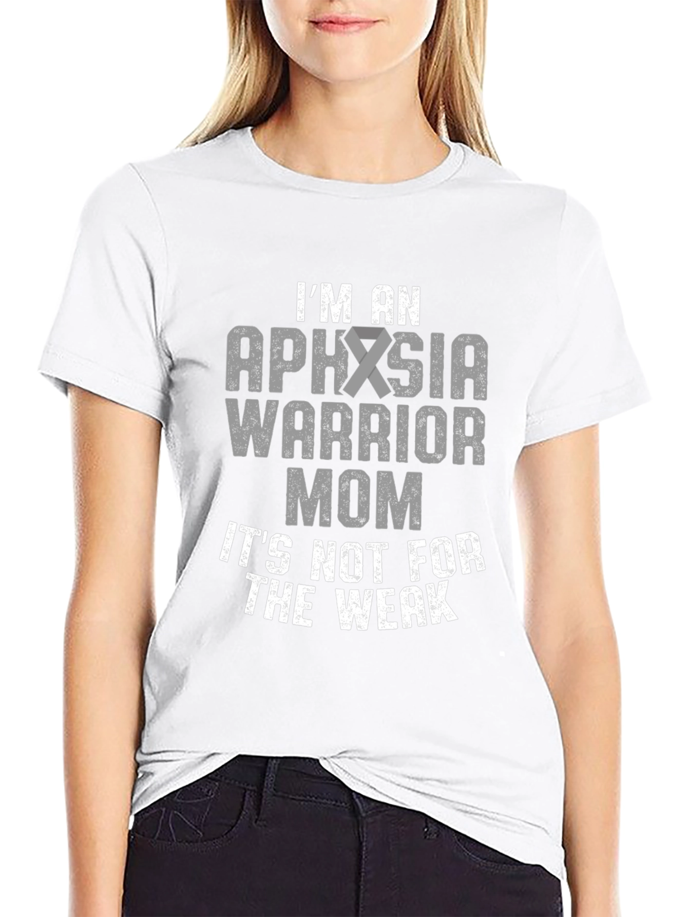 Aphasia Warrior Mom Graphic Tee