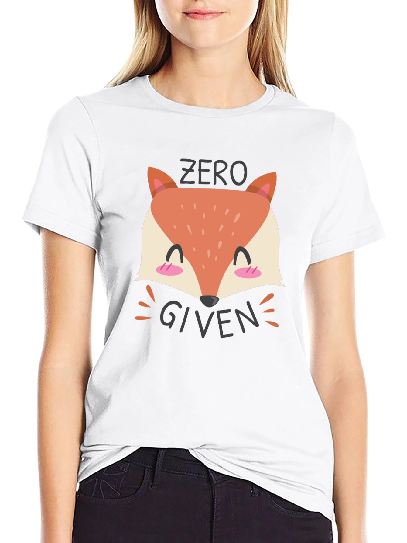 Zero Fox Given Black Graphic Tee Shirt