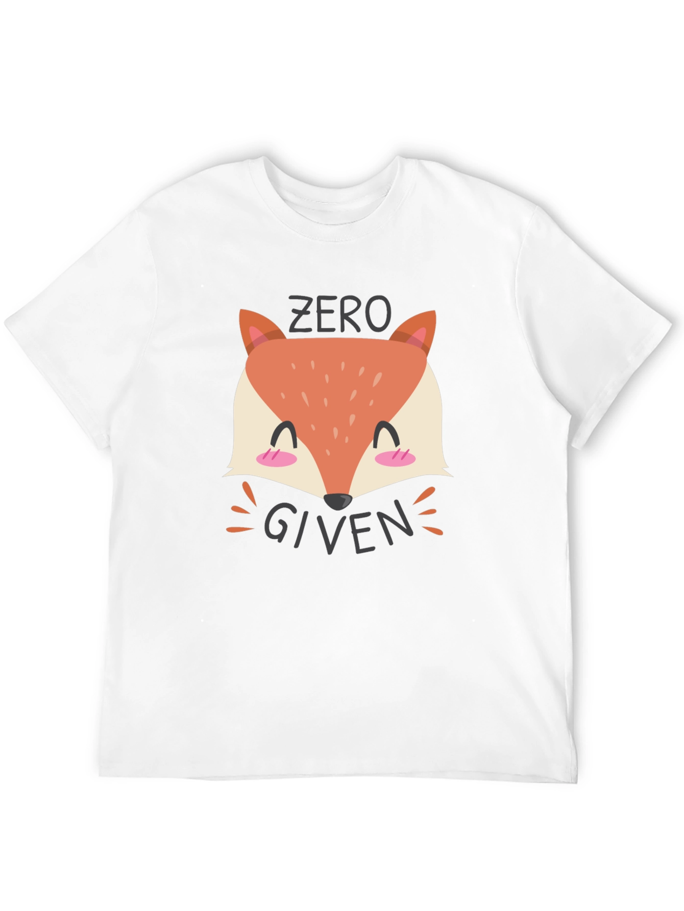 Zero Fox Given Black Graphic Tee Shirt