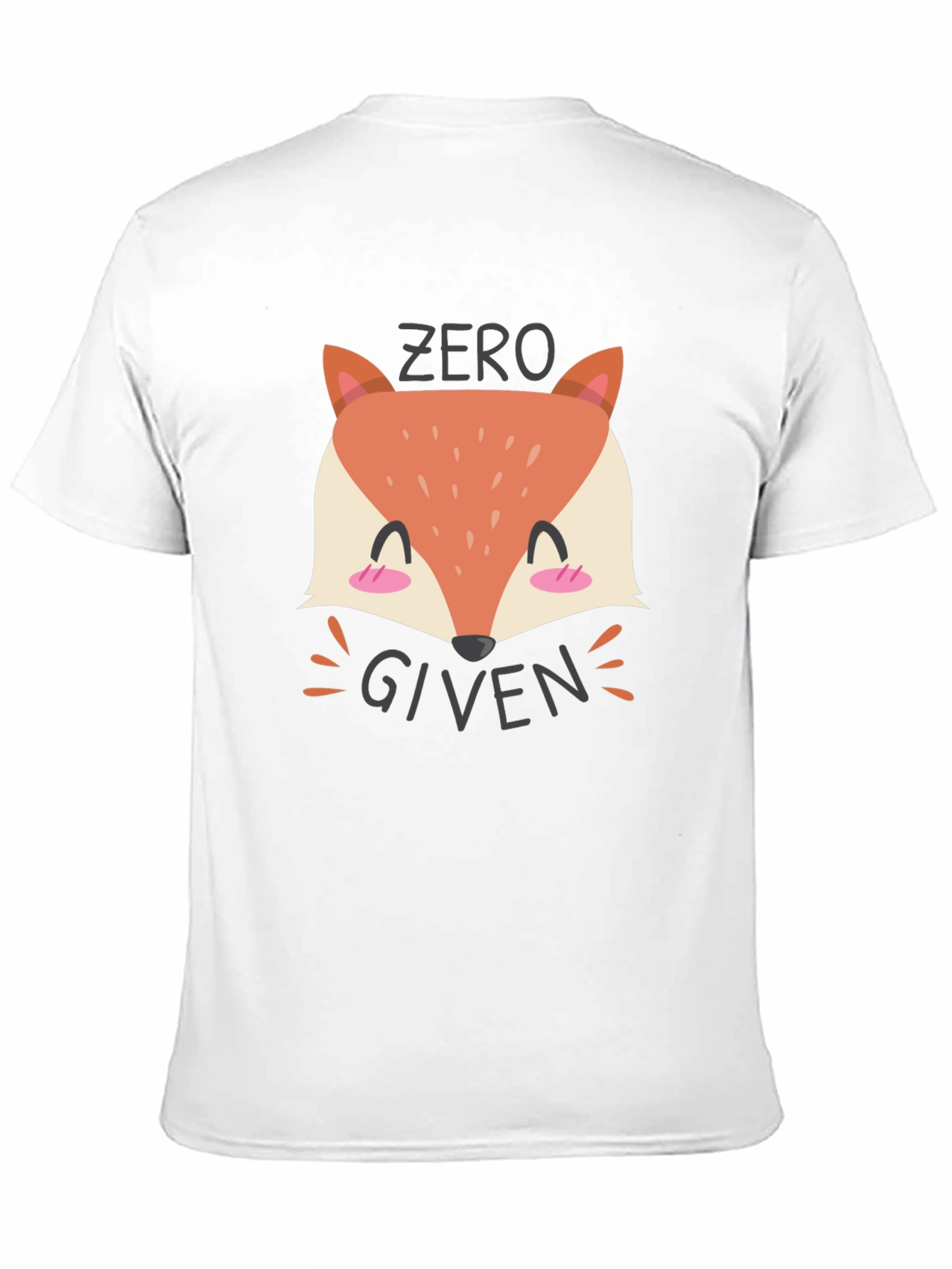 Zero Fox Given Black Graphic Tee Shirt