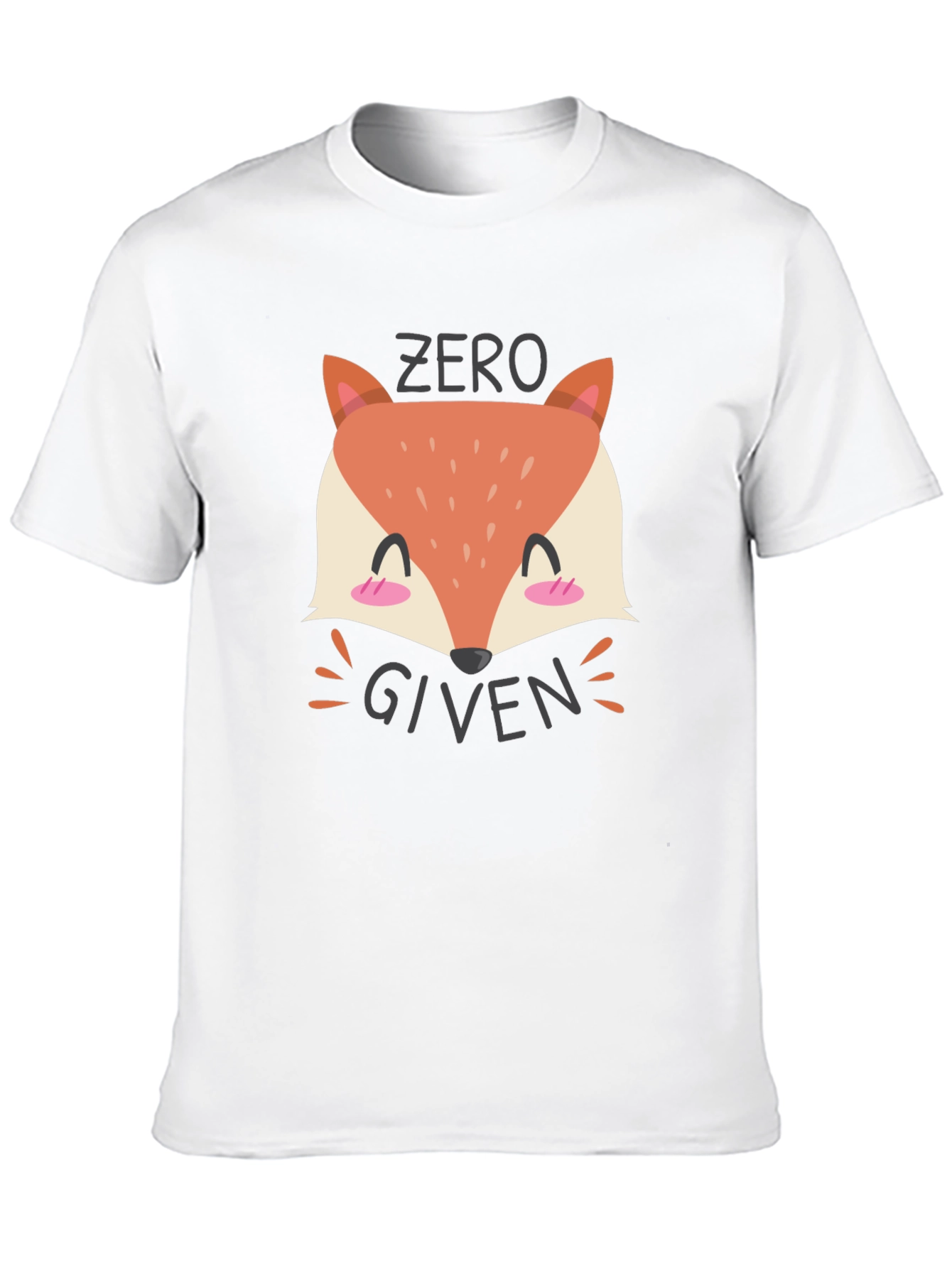 Zero Fox Given Black Graphic Tee Shirt