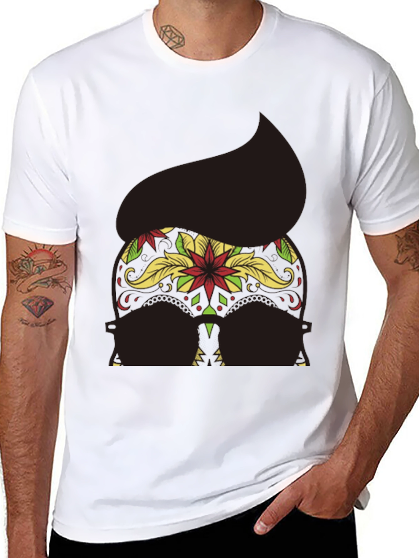 Sugar Skull Black T-Shirt