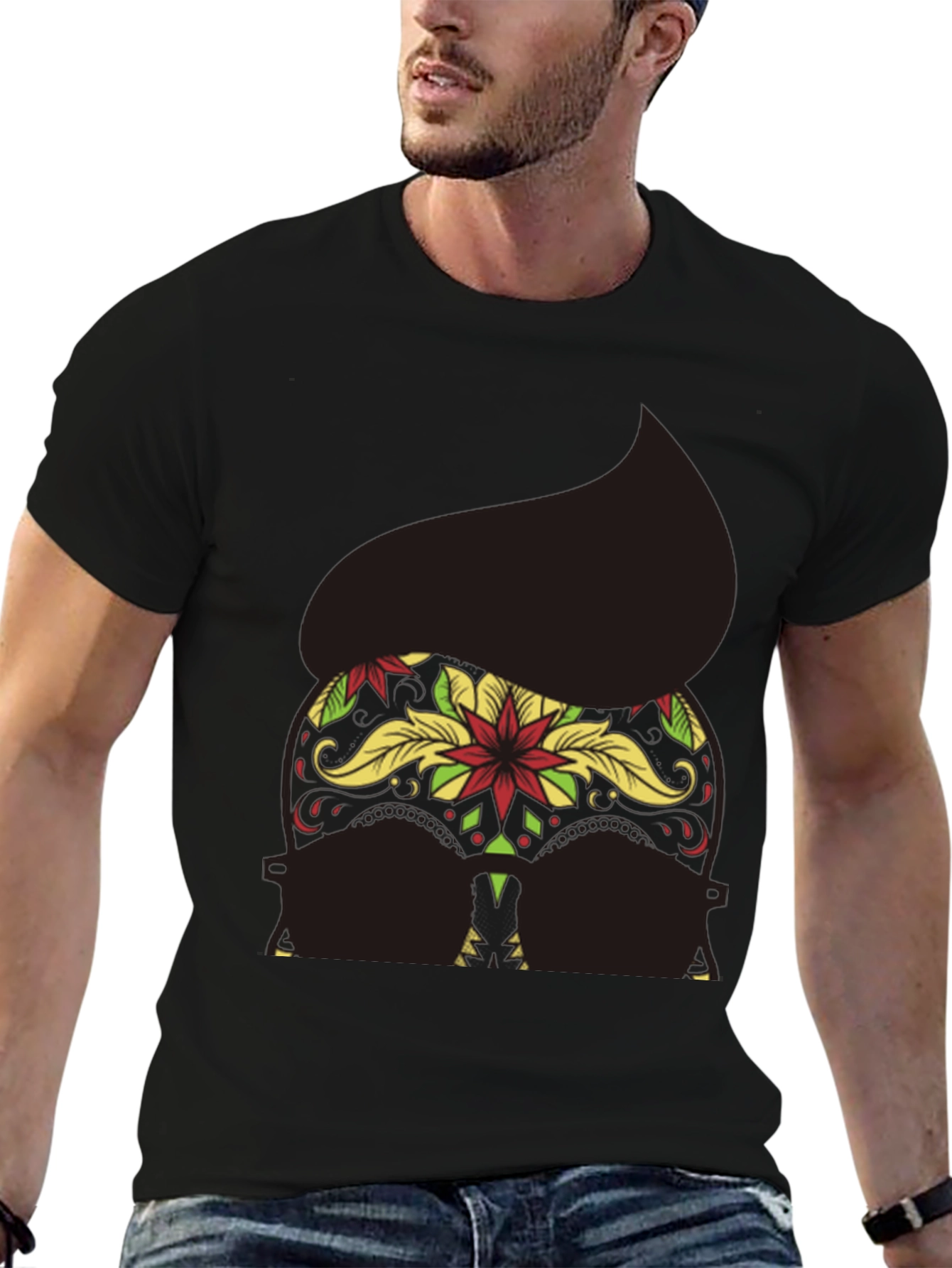 Sugar Skull Black T-Shirt