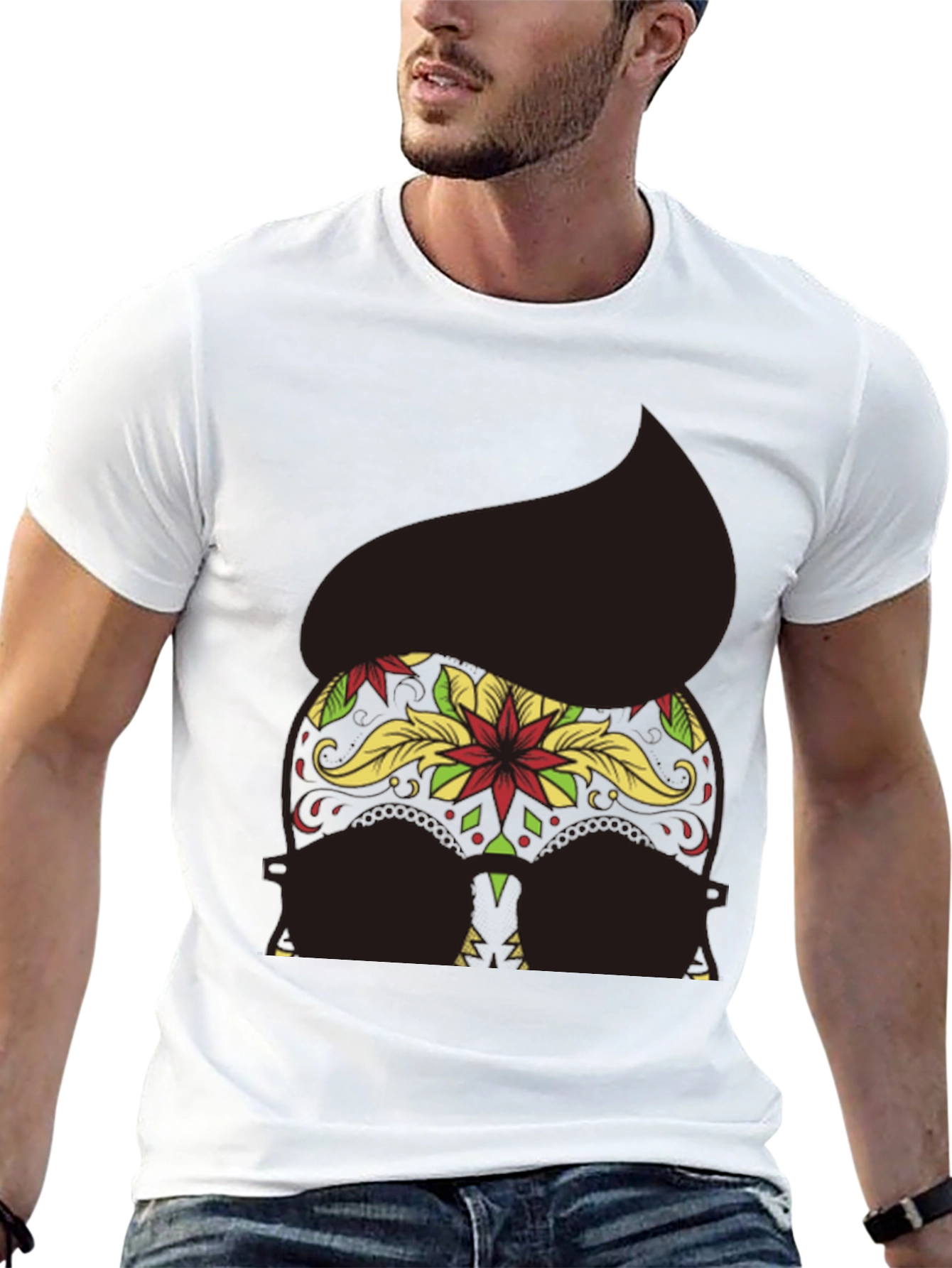 Sugar Skull Black T-Shirt