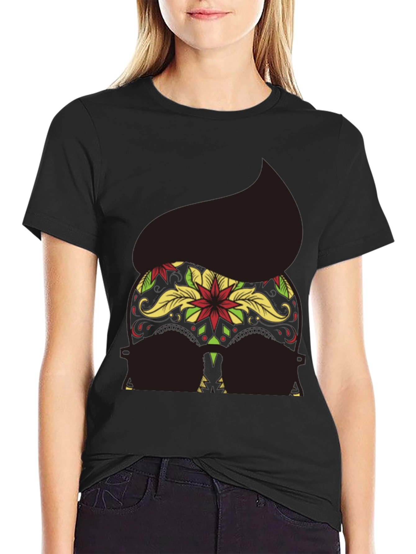 Sugar Skull Black T-Shirt