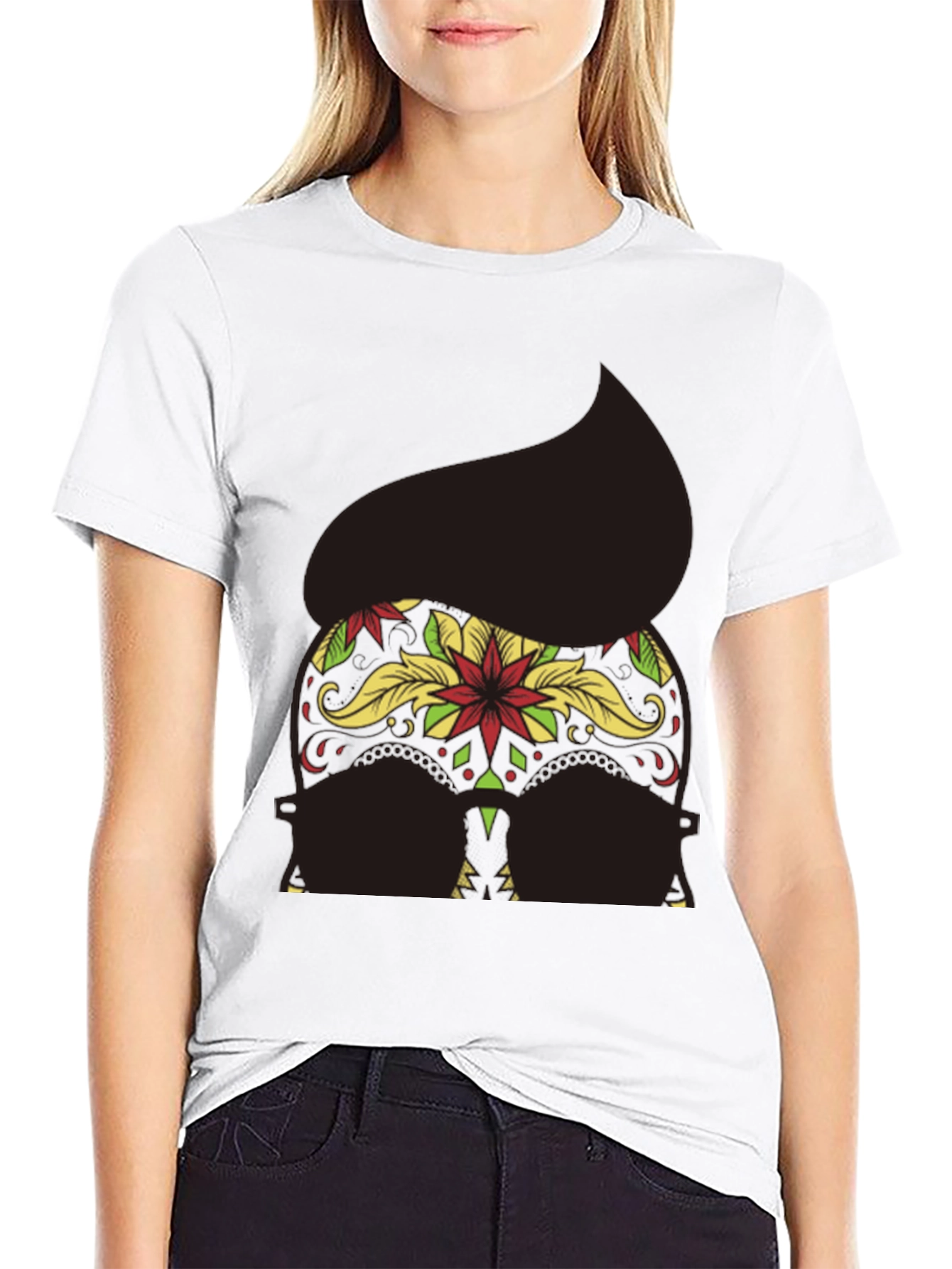 Sugar Skull Black T-Shirt