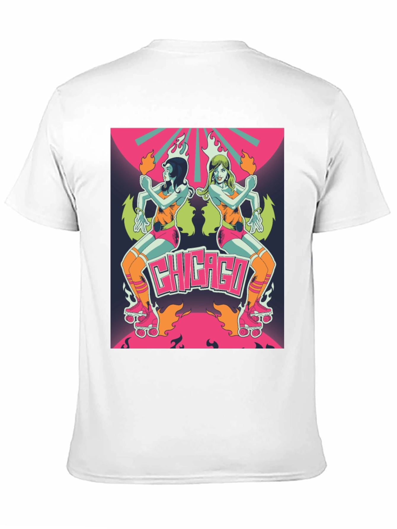 Retro Chicago Roller Derby Tee