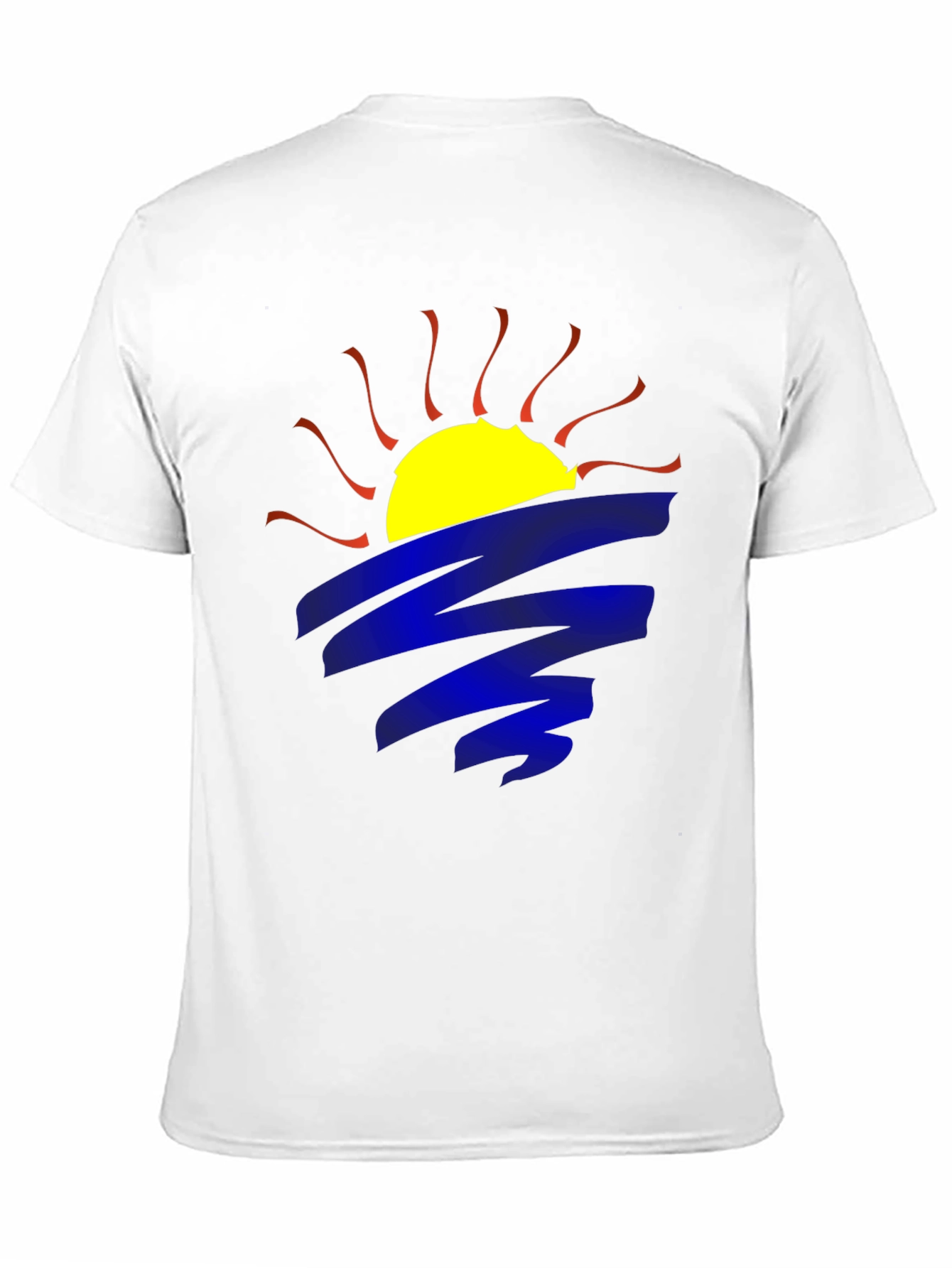 Sunset Graphic Black T-Shirt