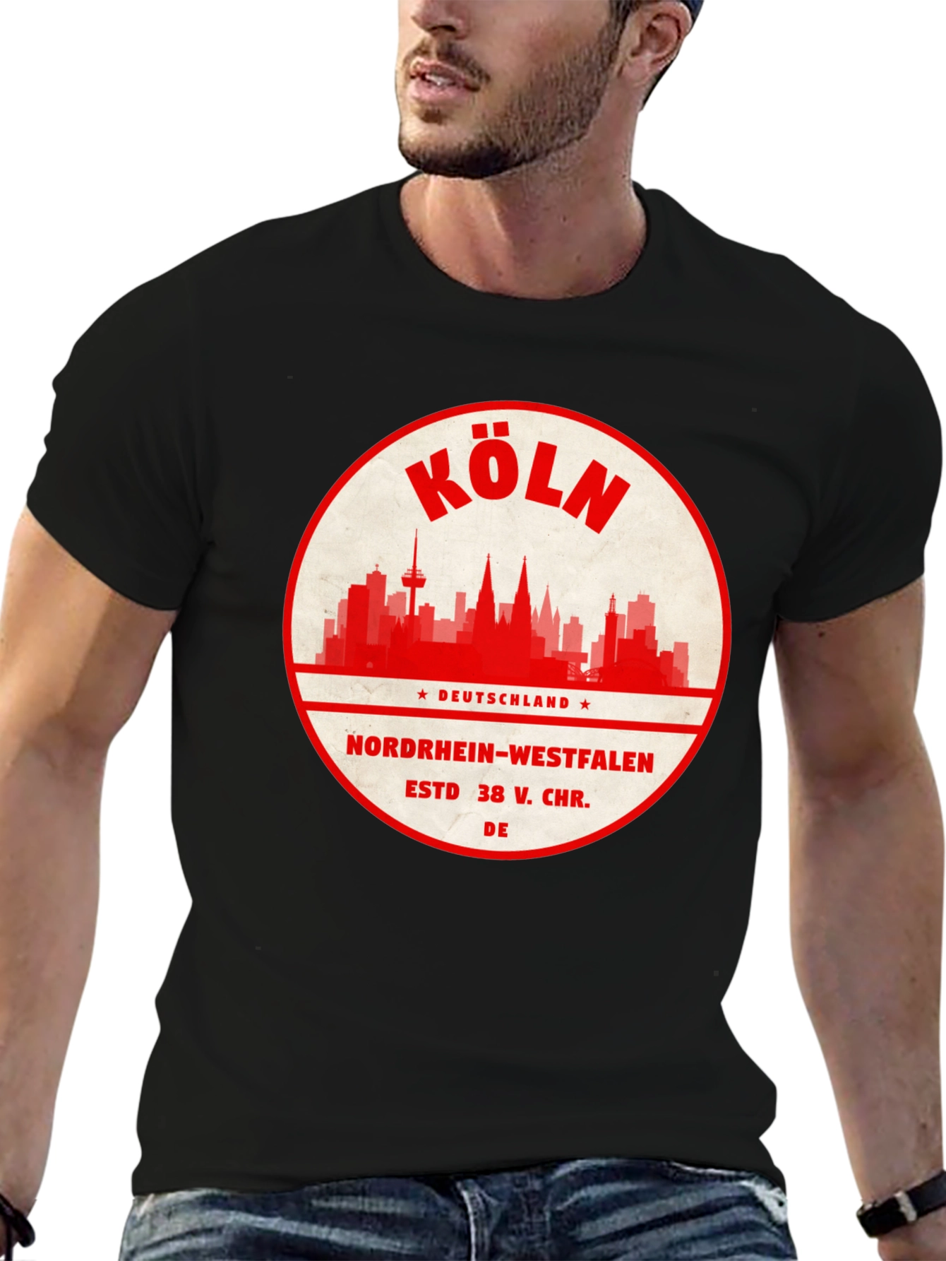 Köln Germany T-Shirt - City Skyline Graphic Tee