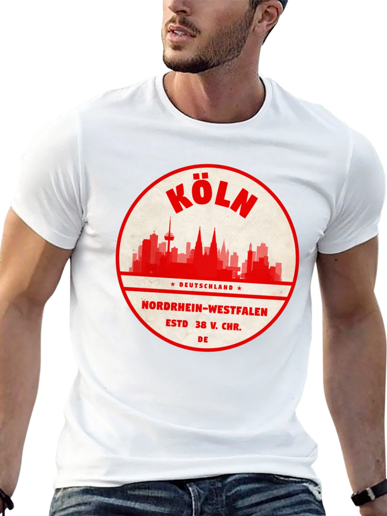 Köln Germany T-Shirt - City Skyline Graphic Tee