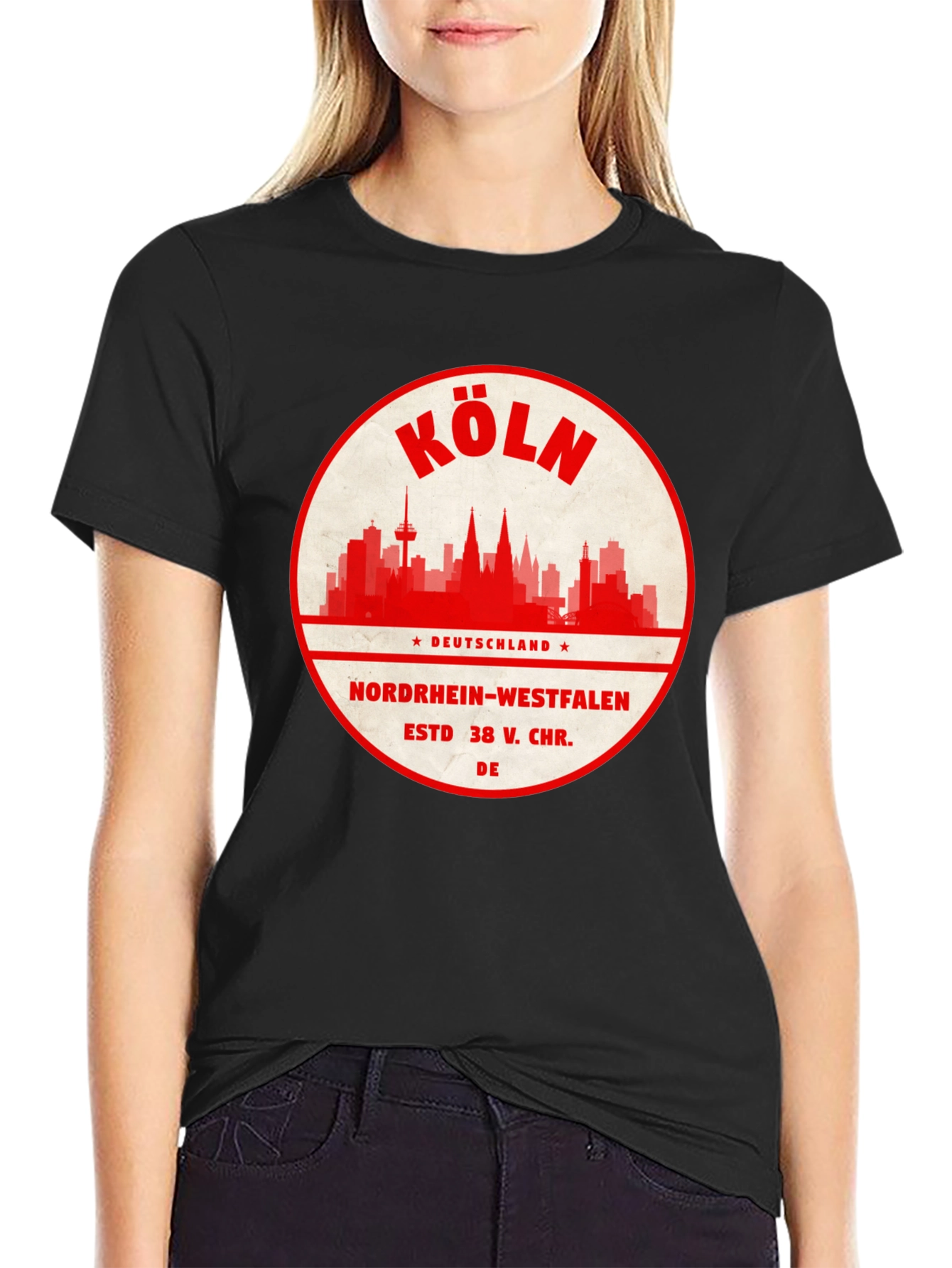 Köln Germany T-Shirt - City Skyline Graphic Tee