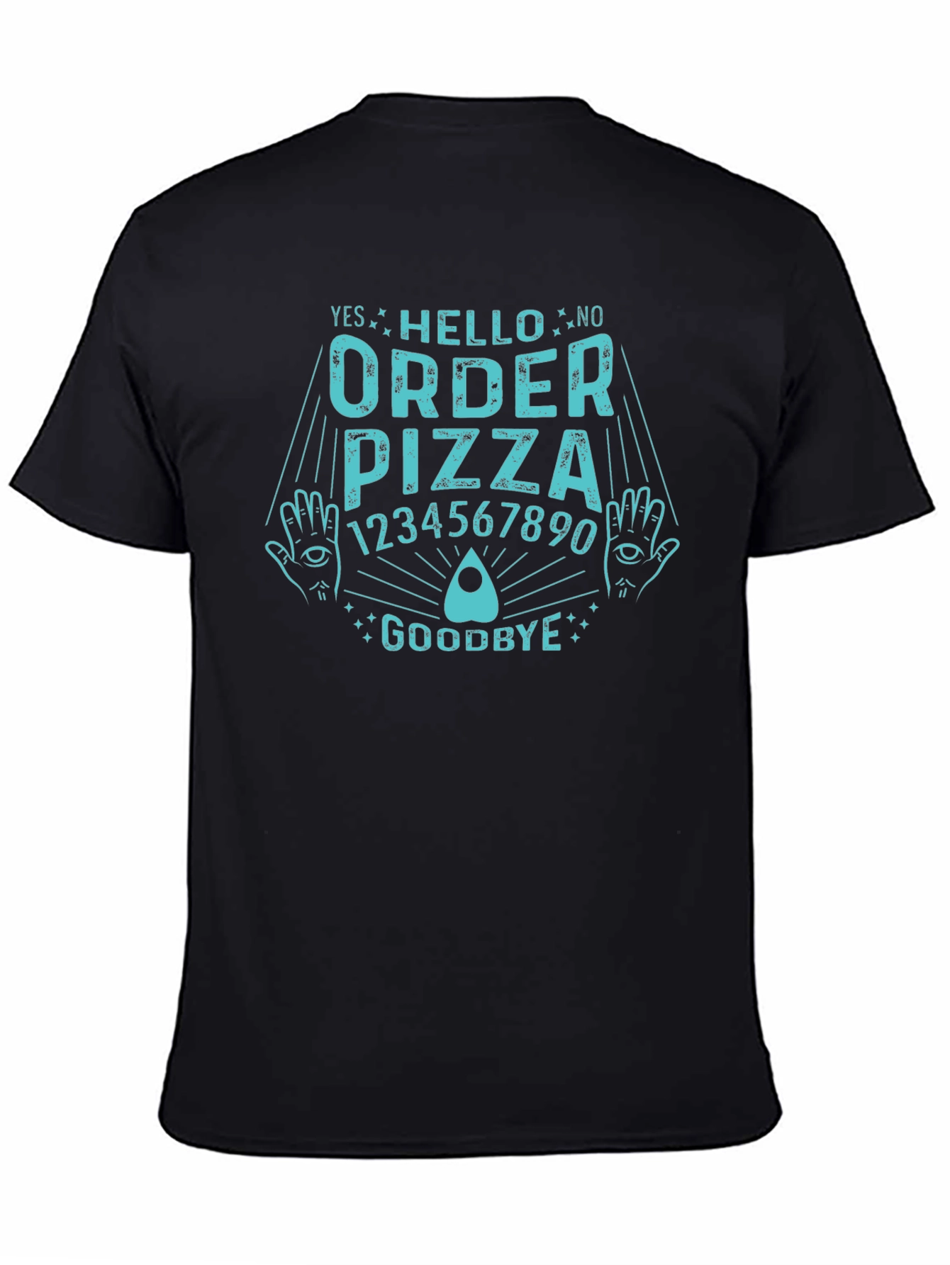 Order Pizza Funny Ouija Board T-Shirt