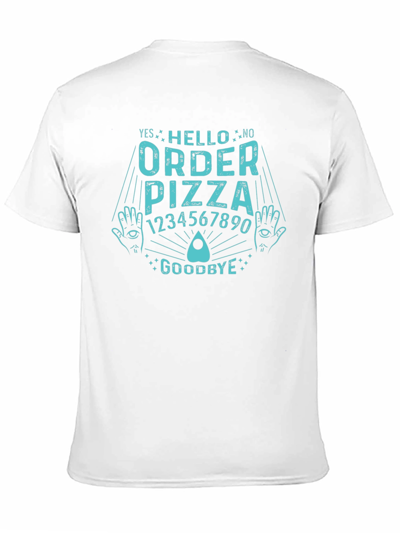 Order Pizza Funny Ouija Board T-Shirt