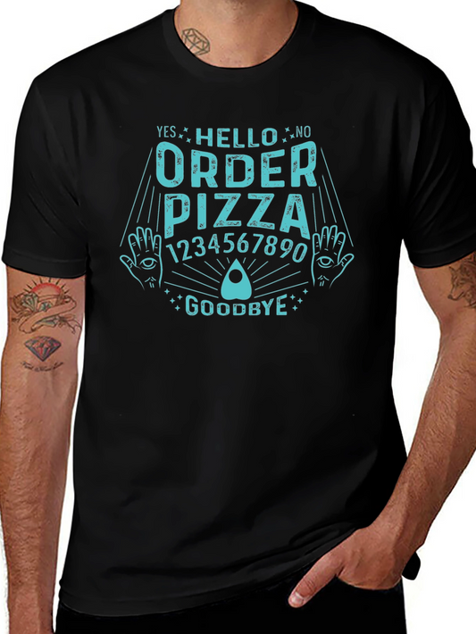 Order Pizza Funny Ouija Board T-Shirt