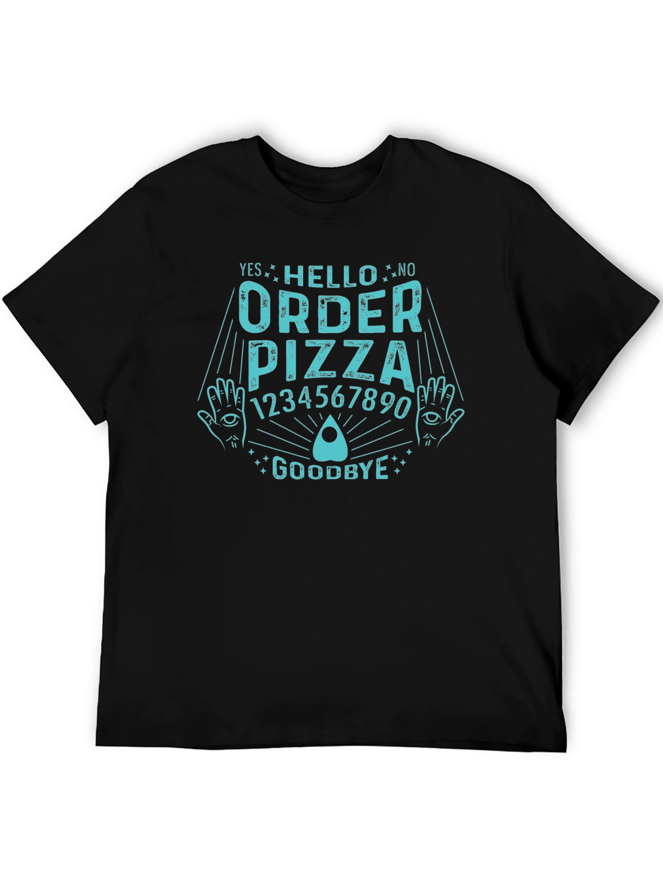 Order Pizza Funny Ouija Board T-Shirt
