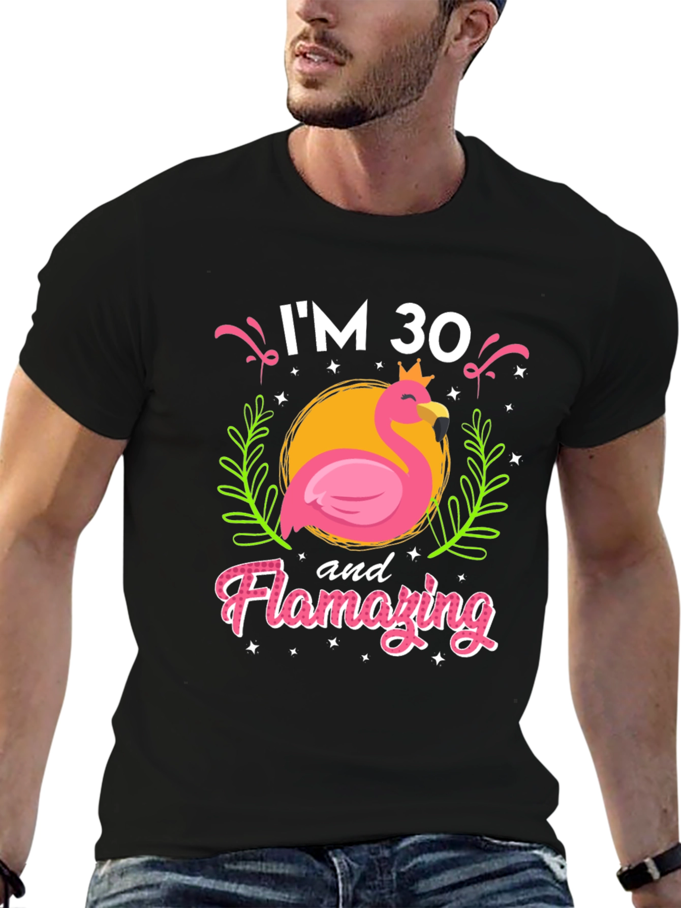 Im 30 & Flamazing T-Shirt - Fun Birthday Tee