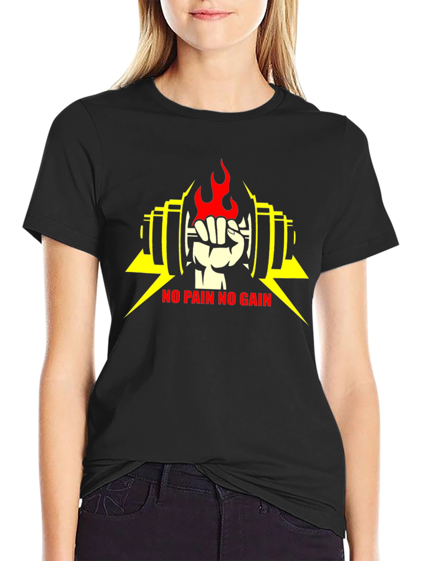 No Pain No Gain Workout T-Shirt