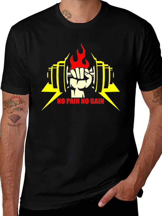 No Pain No Gain Workout T-Shirt