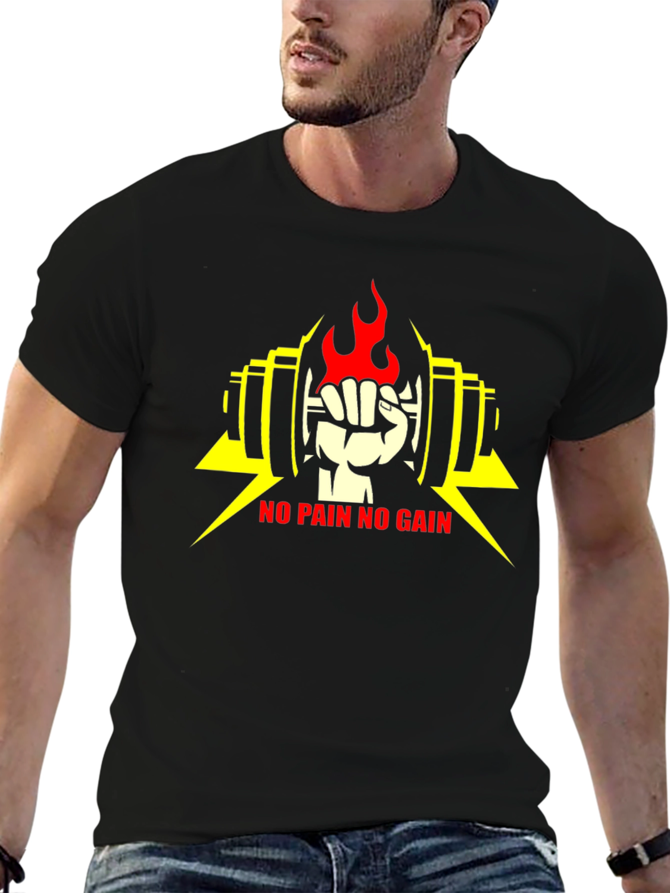 No Pain No Gain Workout T-Shirt