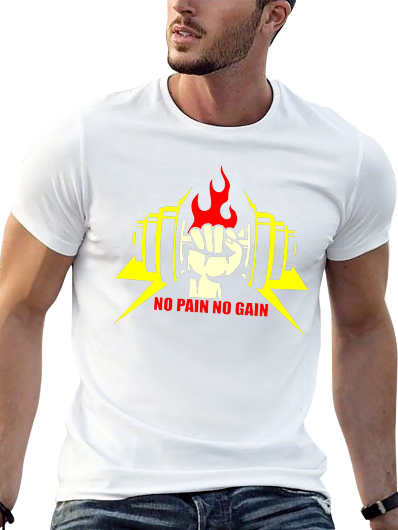 No Pain No Gain Workout T-Shirt
