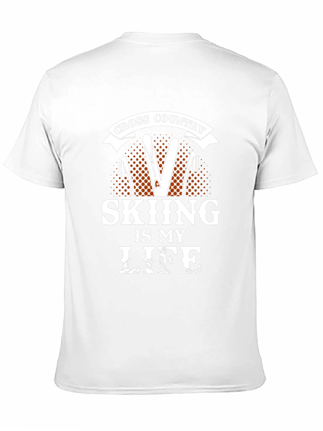 Cross Country Skiing Is My Life Graphic Tee