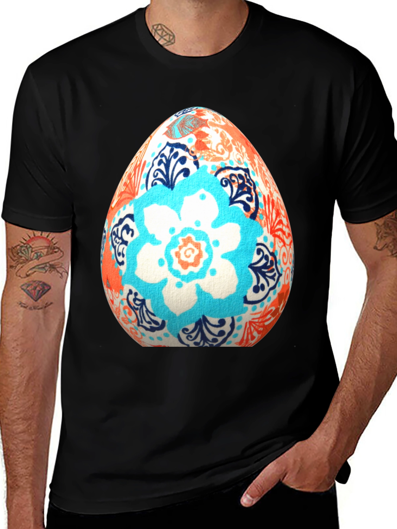 Floral Easter Egg T-Shirt